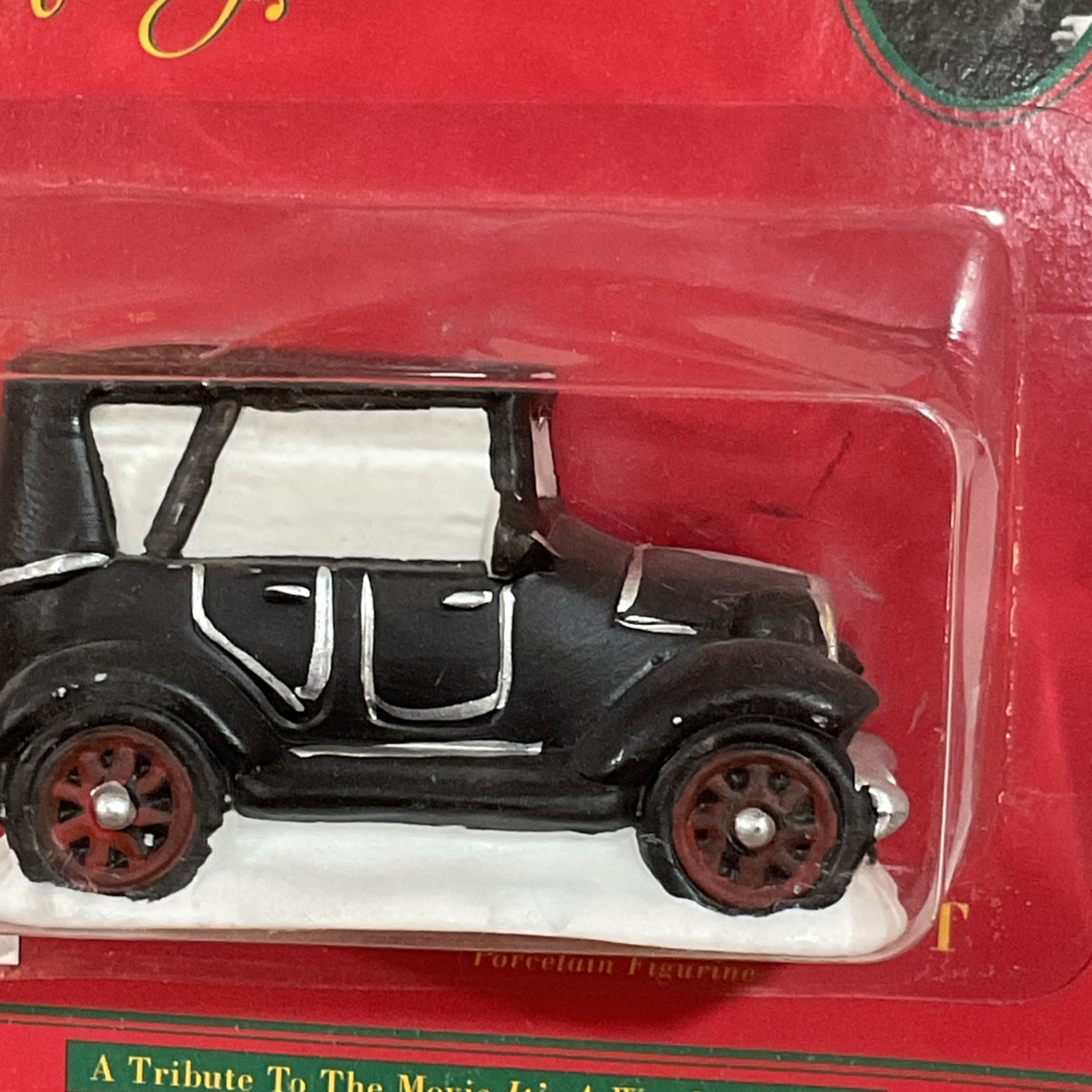 1995 It’s A Wonderful Life Bailey’s Model T Car Porcelain Figurine New