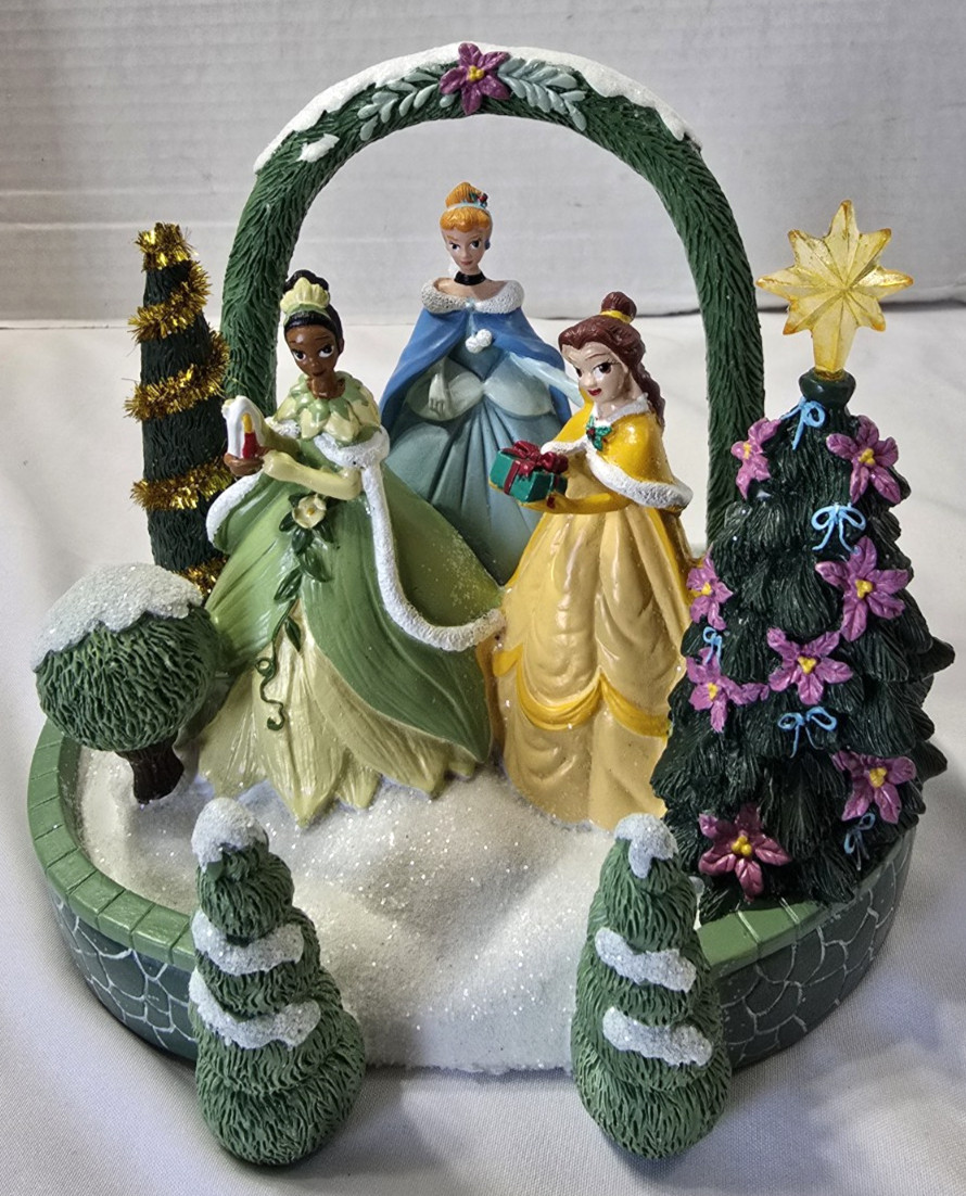 Disney Princess Topiary Accessory Tiana Belle Cinderella St Nicholas Christmas