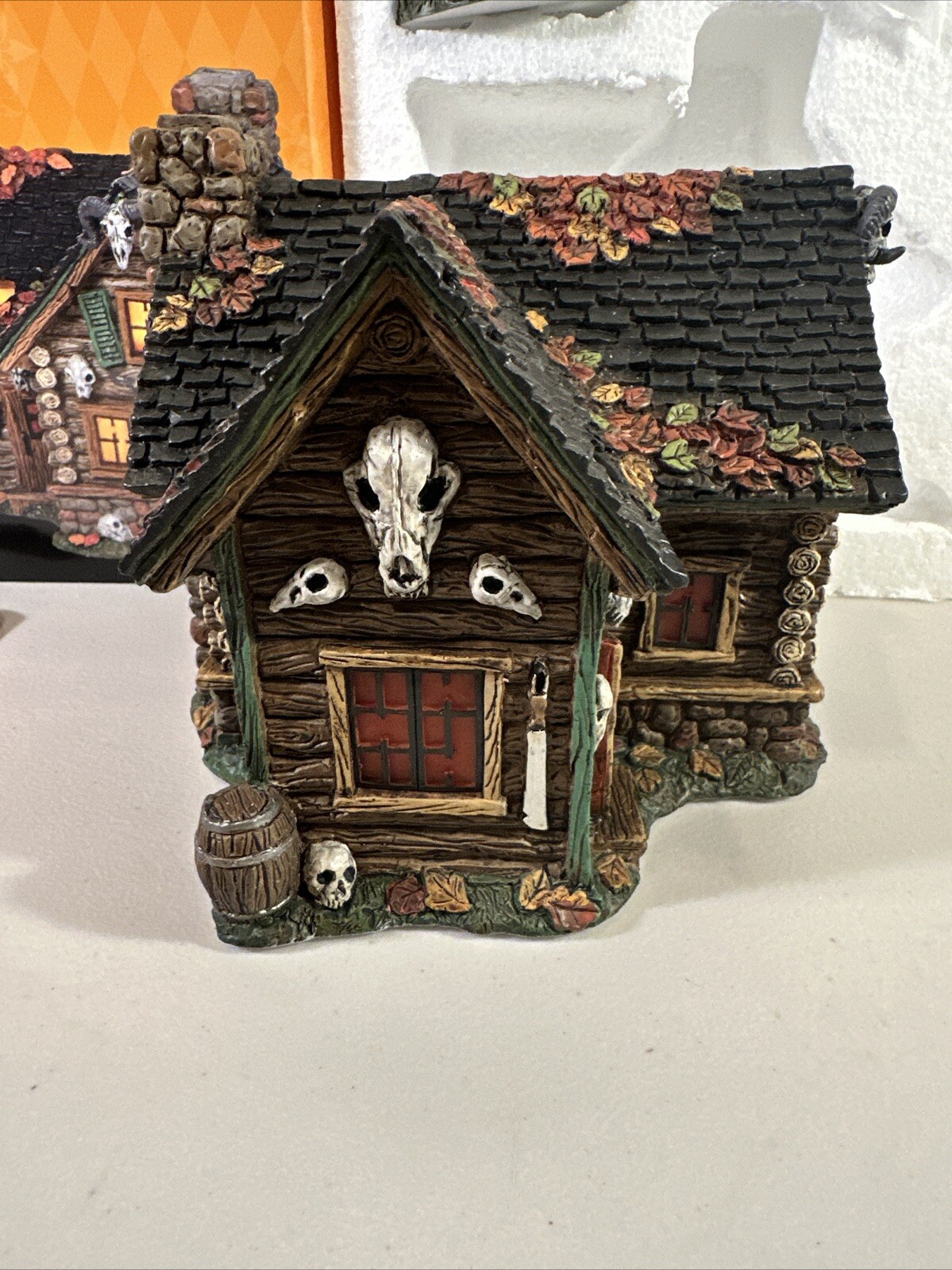 Dept. 56 Halloween 2020 Haunted Huntsman House Boxed Set of 4pcs. Silver Series
