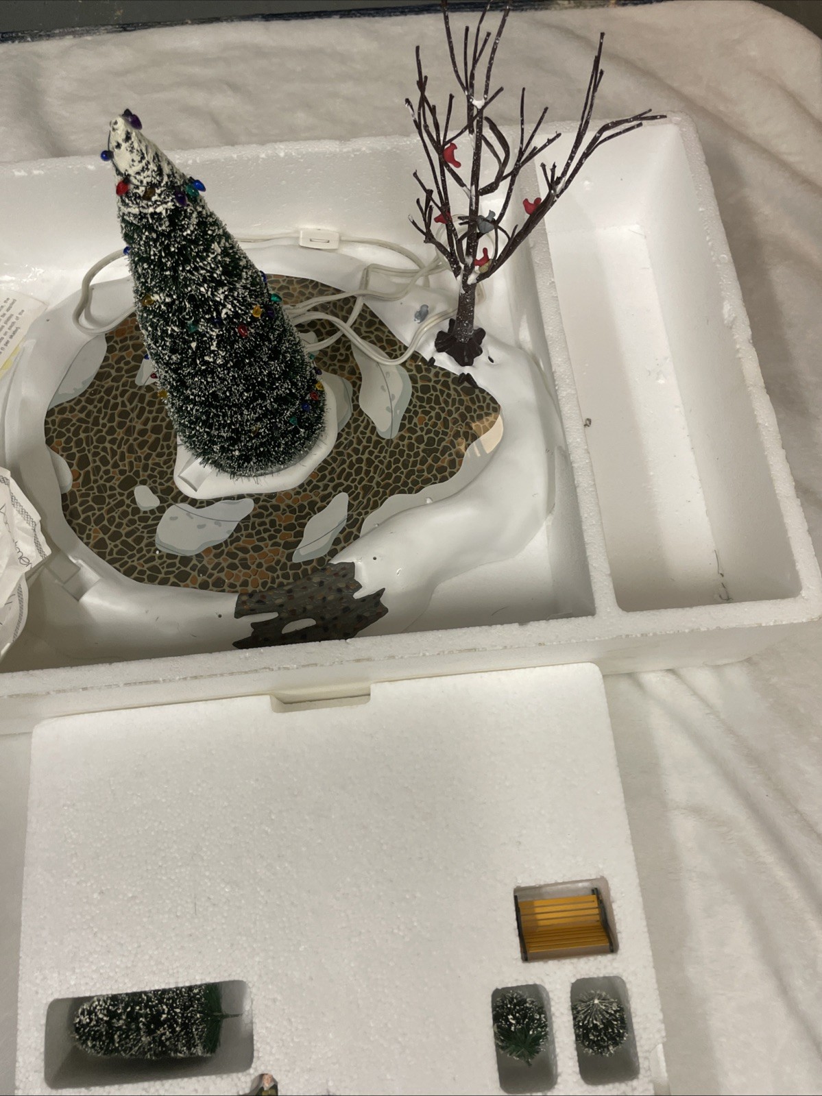 Department 56 All Around The Park Village Animated Accessory Set Tested