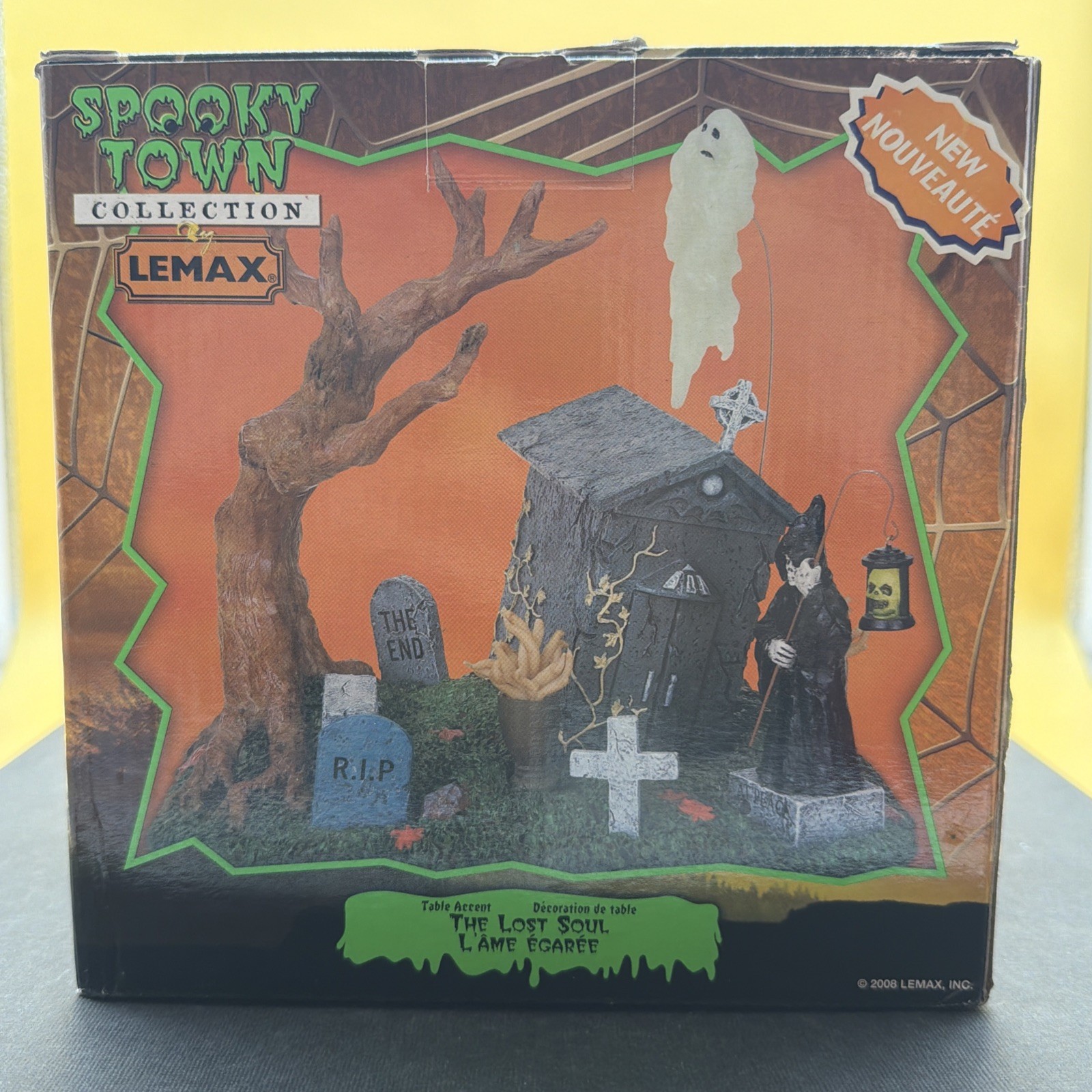 Lemax Spooky Town The Lost Soul IN ORIGINAL BOX RETIRED