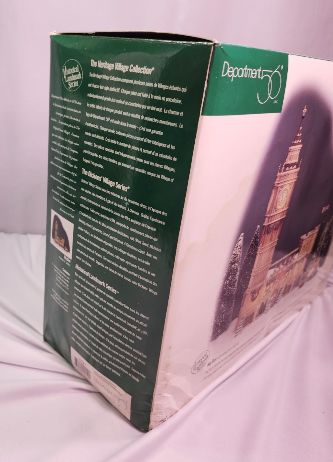 Department 56 Dickens Village Historical Landmark Christmas Big Ben #58341 NEW