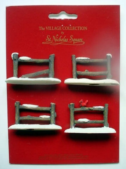 St Nicholas Square Split Rail Fence 4 Piece set