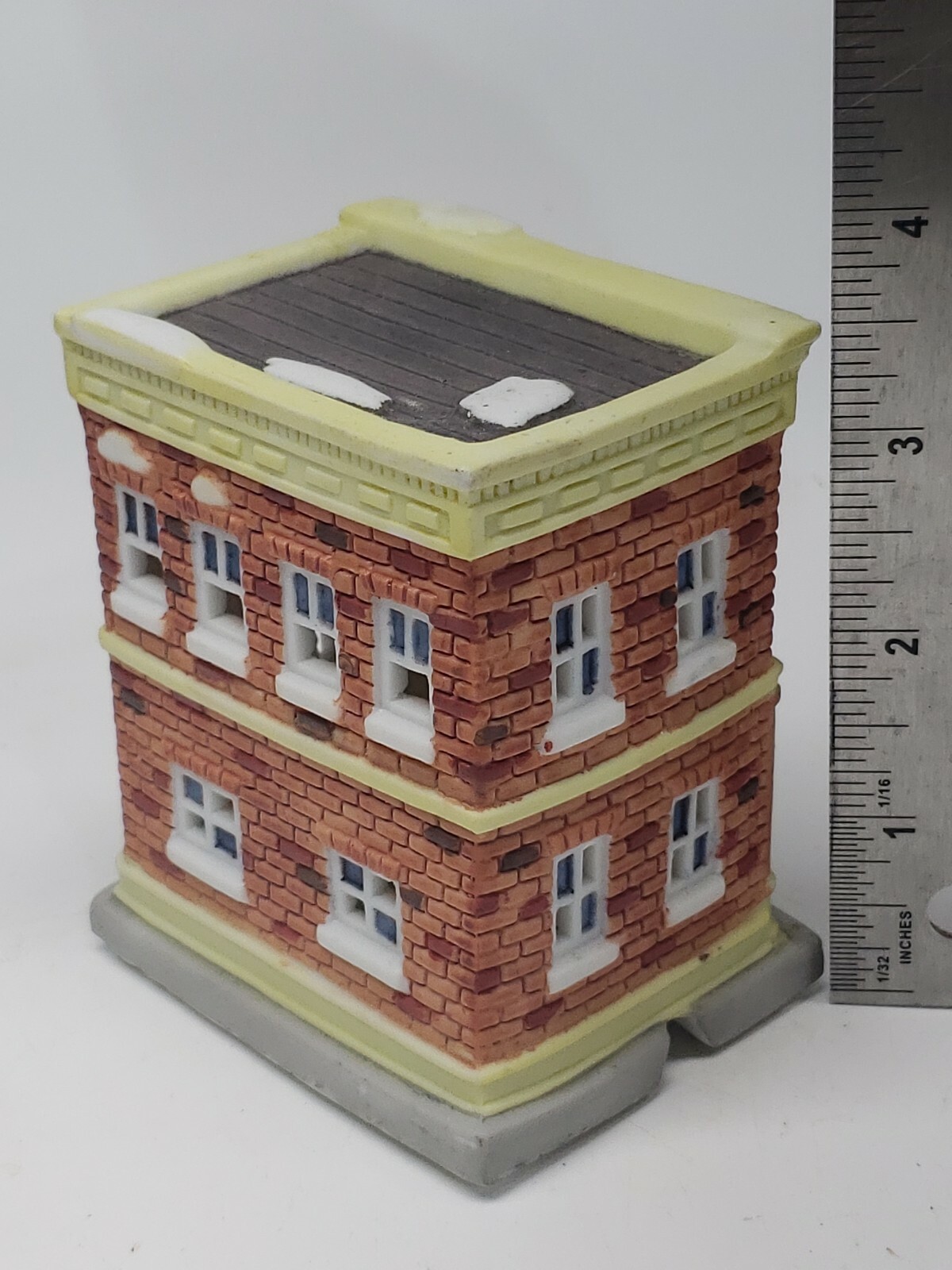 Ceramic Christmas American Landmark Collection ’94 Barber Shop w/Light hole 🇺🇸