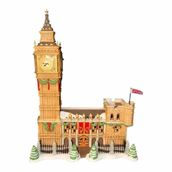 Department 56 Dickens Historical Landmark Series Big Ben 58341 Retired Vintage