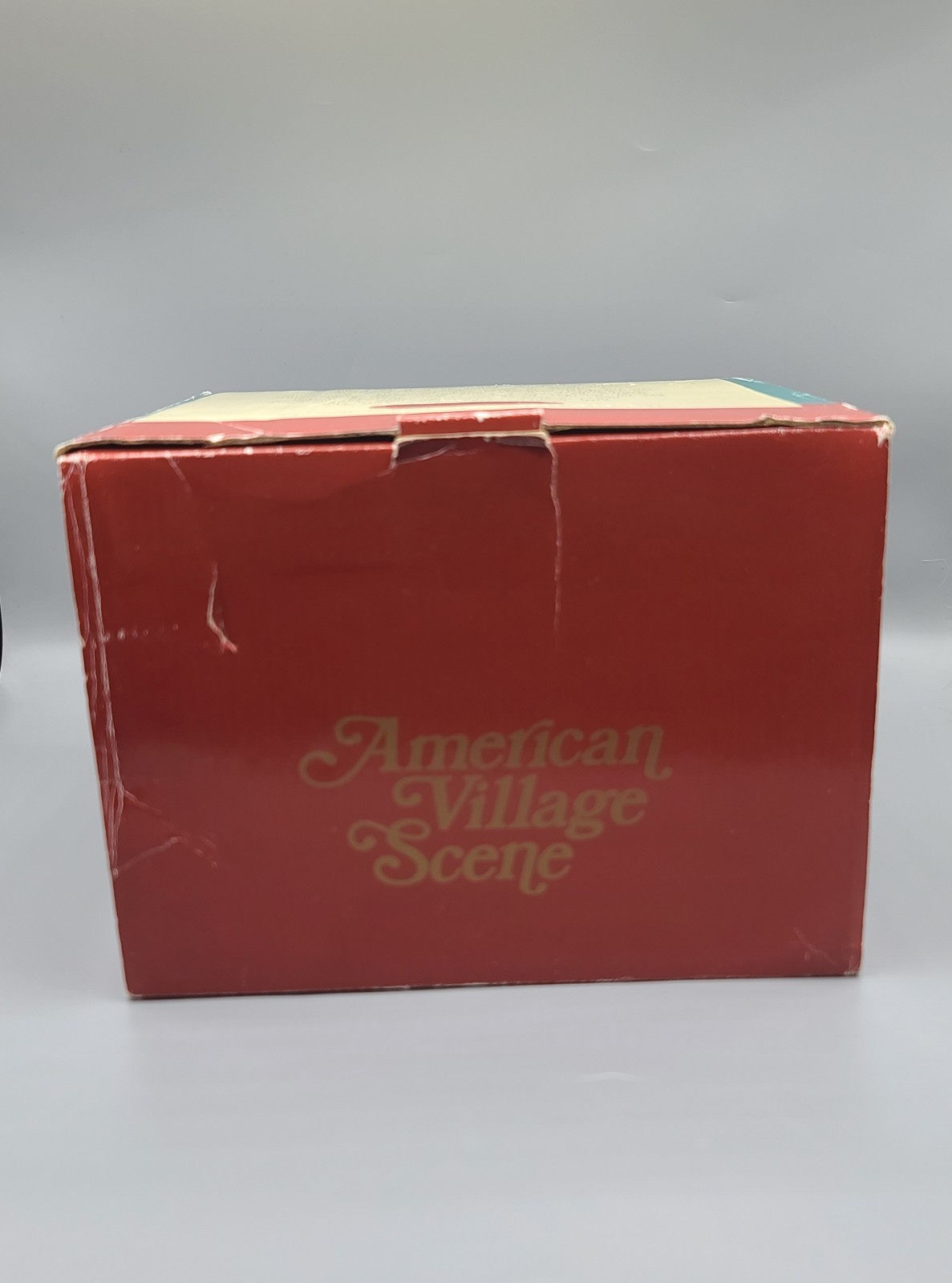 American Village Scene The First Woolworth Five and Dime Store Lighted Porcelain