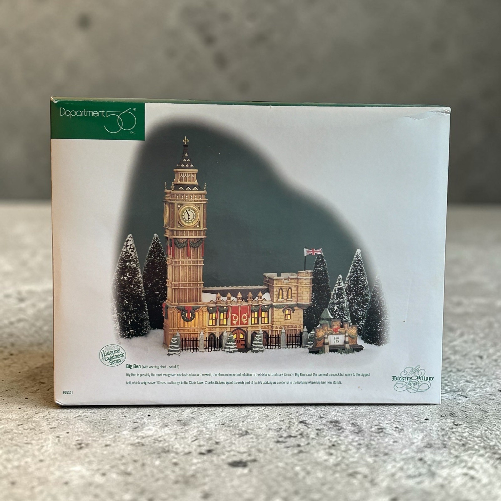 Department 56 – Big Ben Historical Landmark 58341 in original box