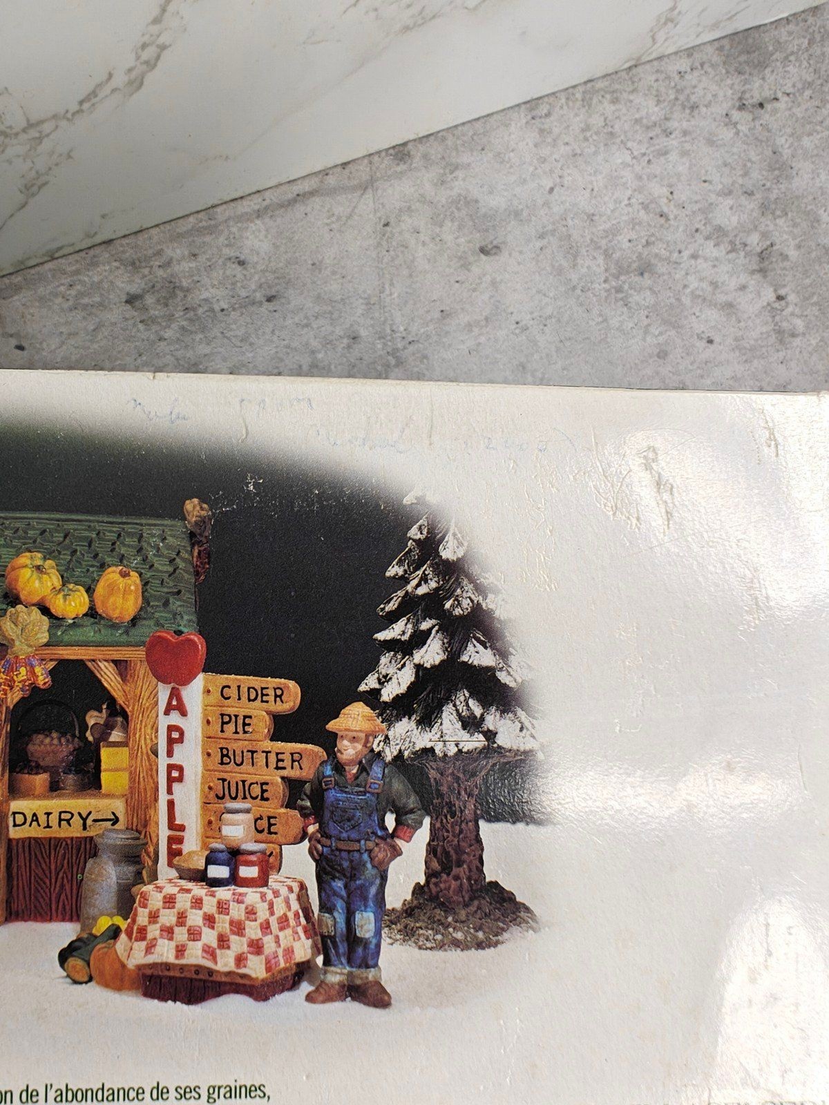 Department 56 Farmer’s Market Set of 2 Harvest New England Village Christmas