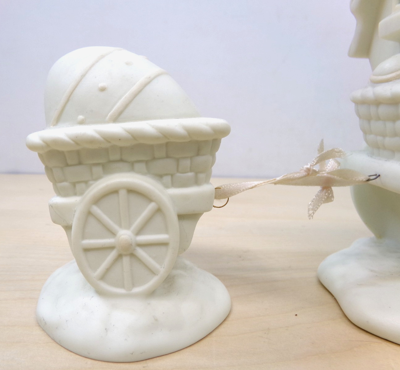 Department 56 Snow Bunnies My Woodland Wagon Parked Robin’s Nest Thicket Easter