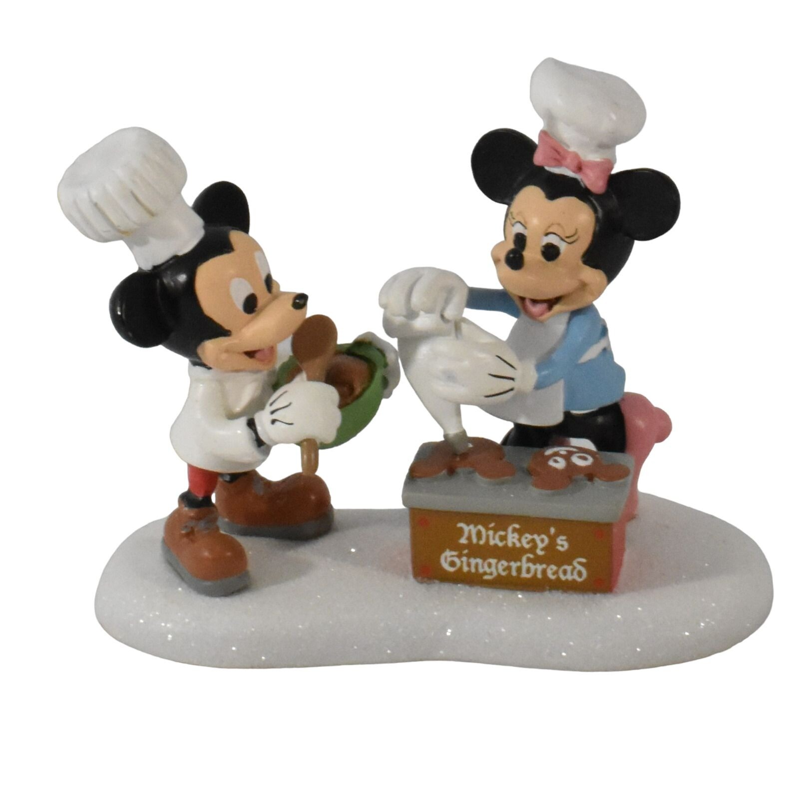 Department 56 Disney Village Sugar & Spice Mickey & Minnie Figurine IOB 6001192