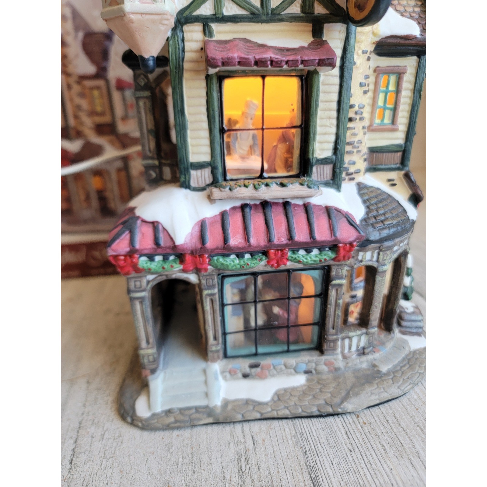 Lemax NEW vintage bakery Victorian Village accessory Xmas home decor