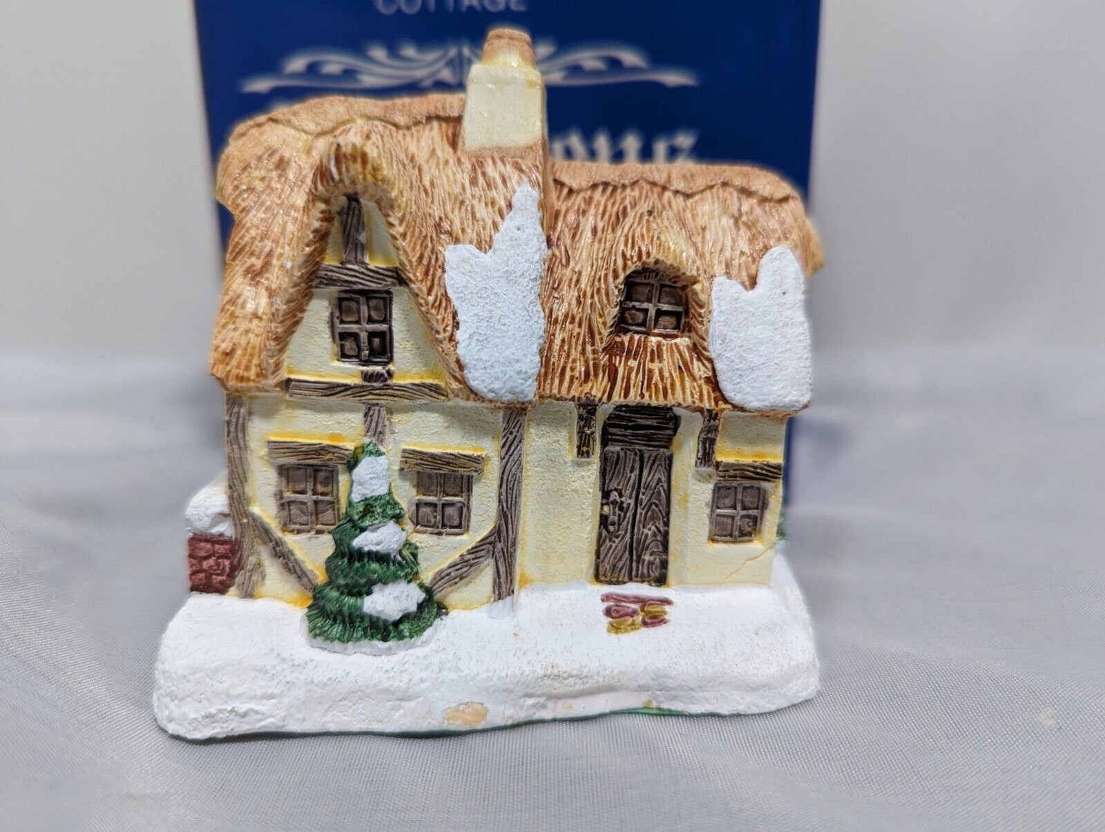 A Dickens Christmas Collection Cratchit Home 1988 RSVP Inc Cold Cast Cottage
