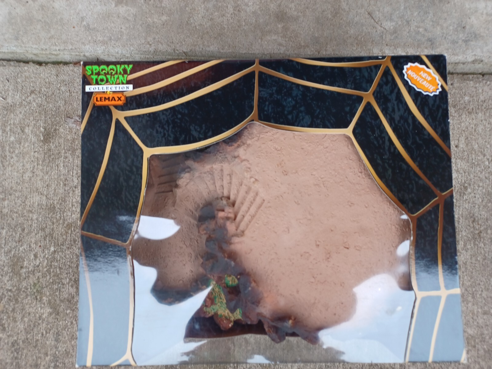 Lemax Spooky Town Halloween Hill Top Display Platform 74636 Retired 2007 DAMAGED