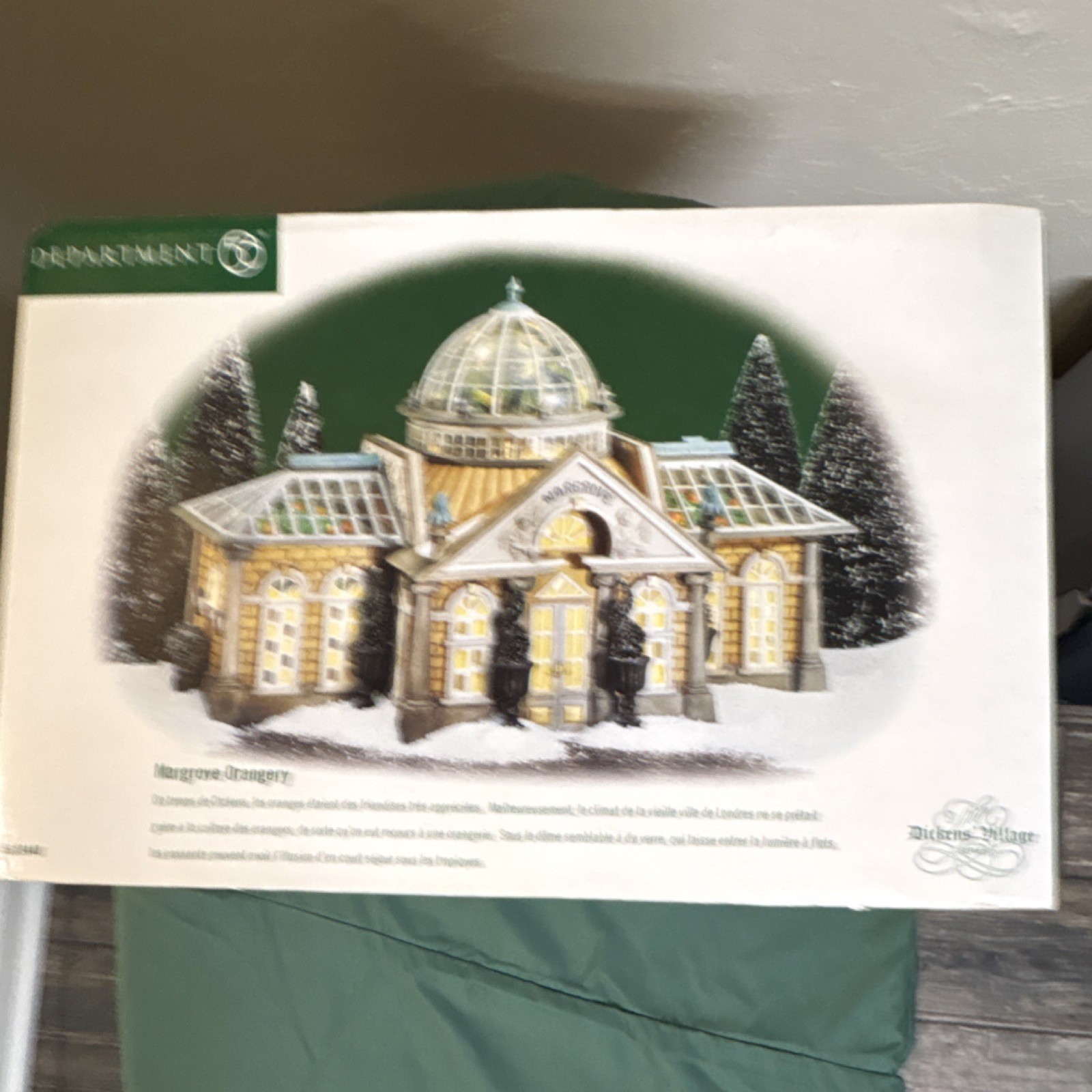 Department 56 Dickens Village Magneaux Orangery Victorian Christmas House