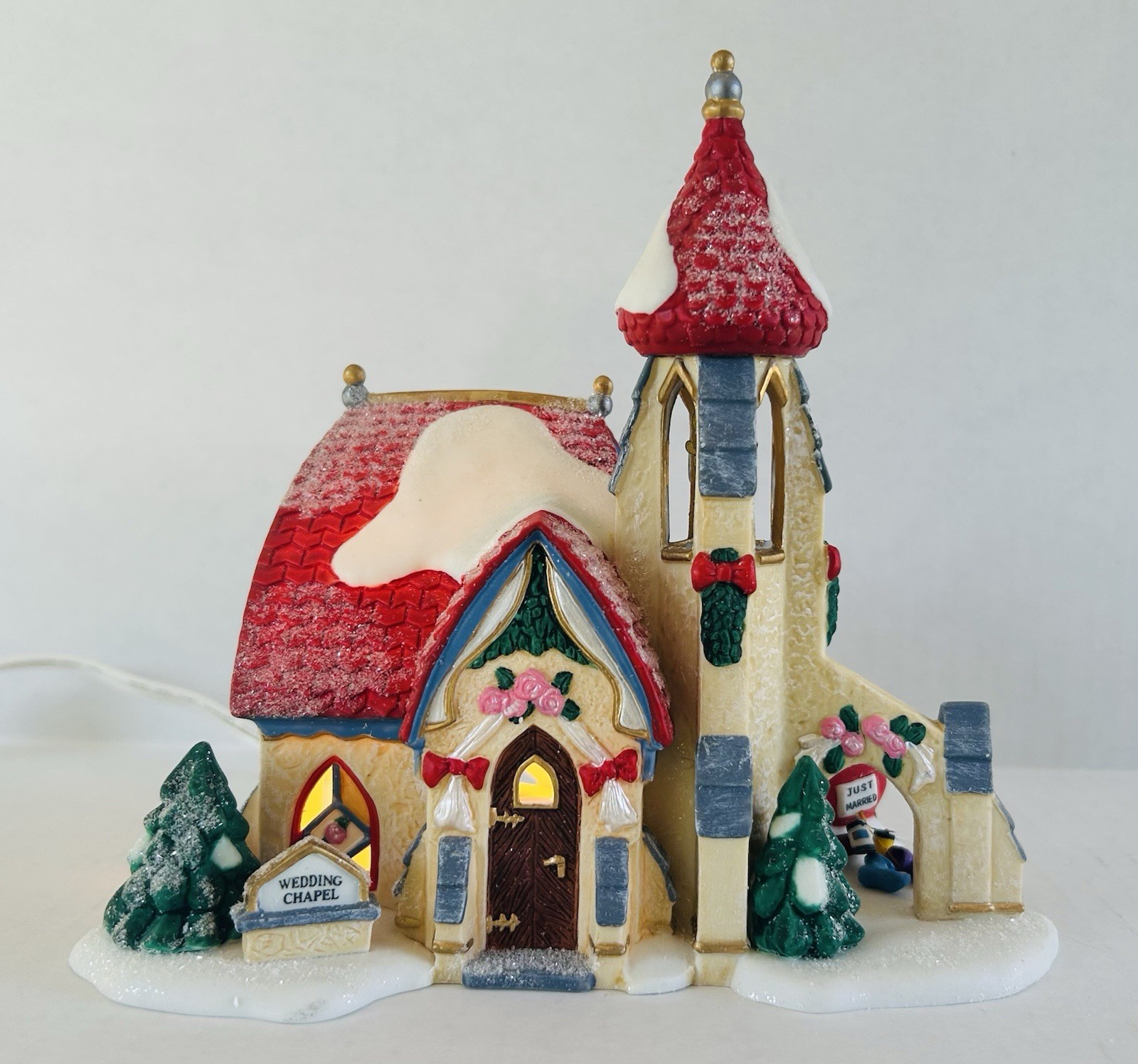 Dept 56 Christmas Village North Pole SeriesWedding Bells Chapel #56731