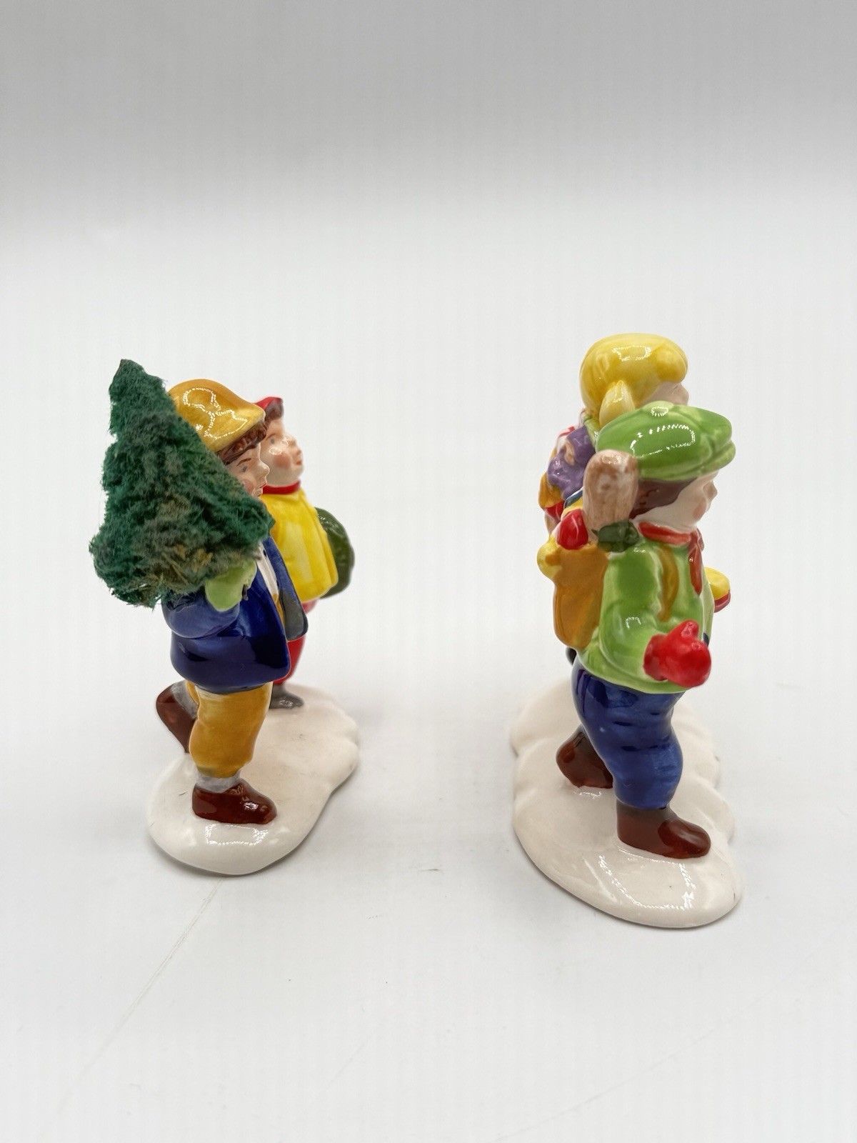 DEPARTMENT 56 SNOW VILLAGE “THROUGH THE WOODS” SET OF 2 #5172-1 IN ORIGINAL BOX