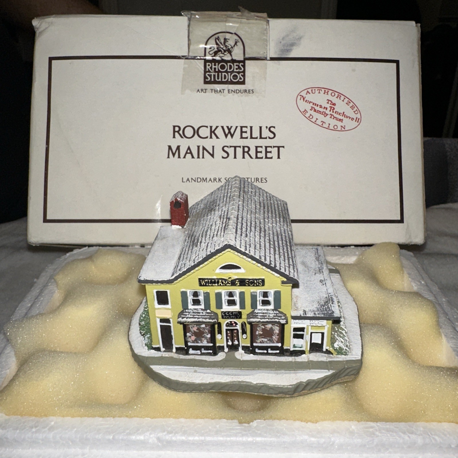 The Country Store Miniature Building Sculpture