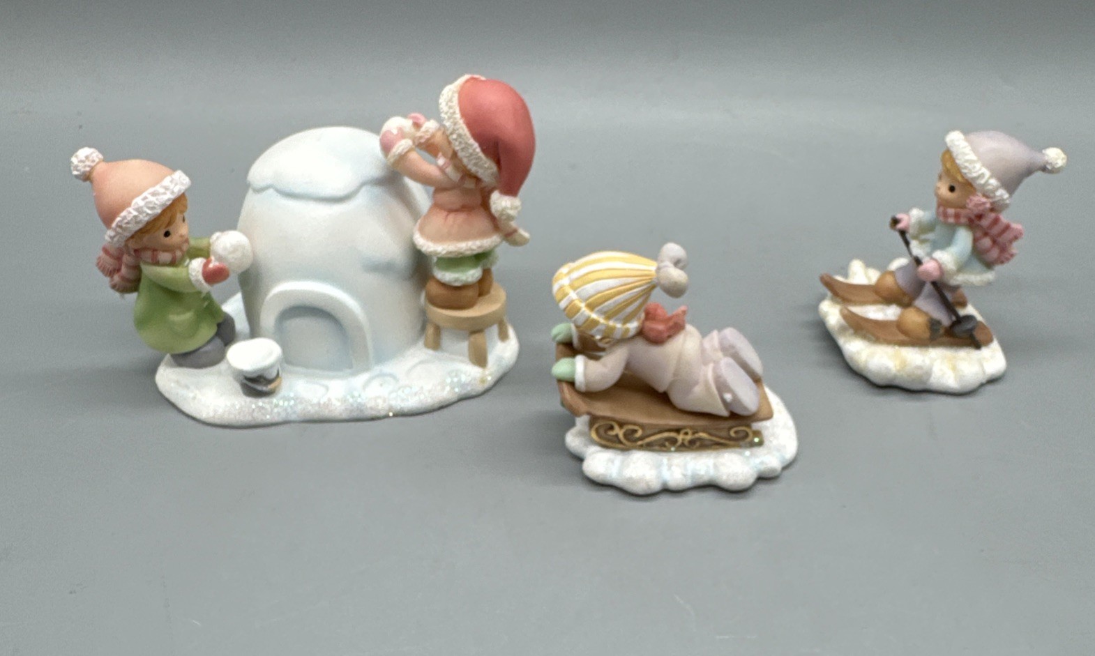 Hawthorne Village “Snowy Fun For Everyone” Precious Moments Accessories 91308