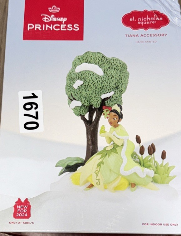 Disney’s Princess Tiana Village Table Decor St Nicholas Square