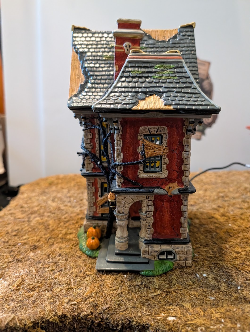 Dept 56 Halloween -Boo Mansion set of 4 from the Time to Celebrate Collection