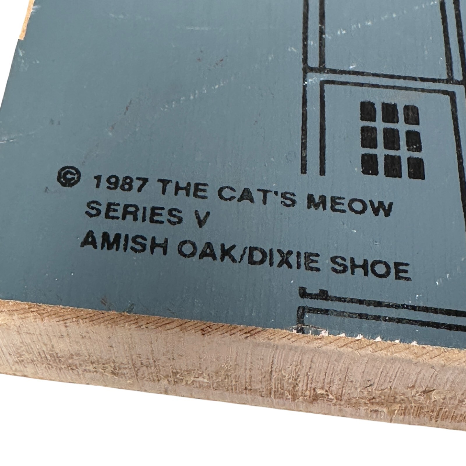 Vintage Cat’s Meow Amish Dixie Shoe Co Justice of Peace Handcrafted Toys Lot 3