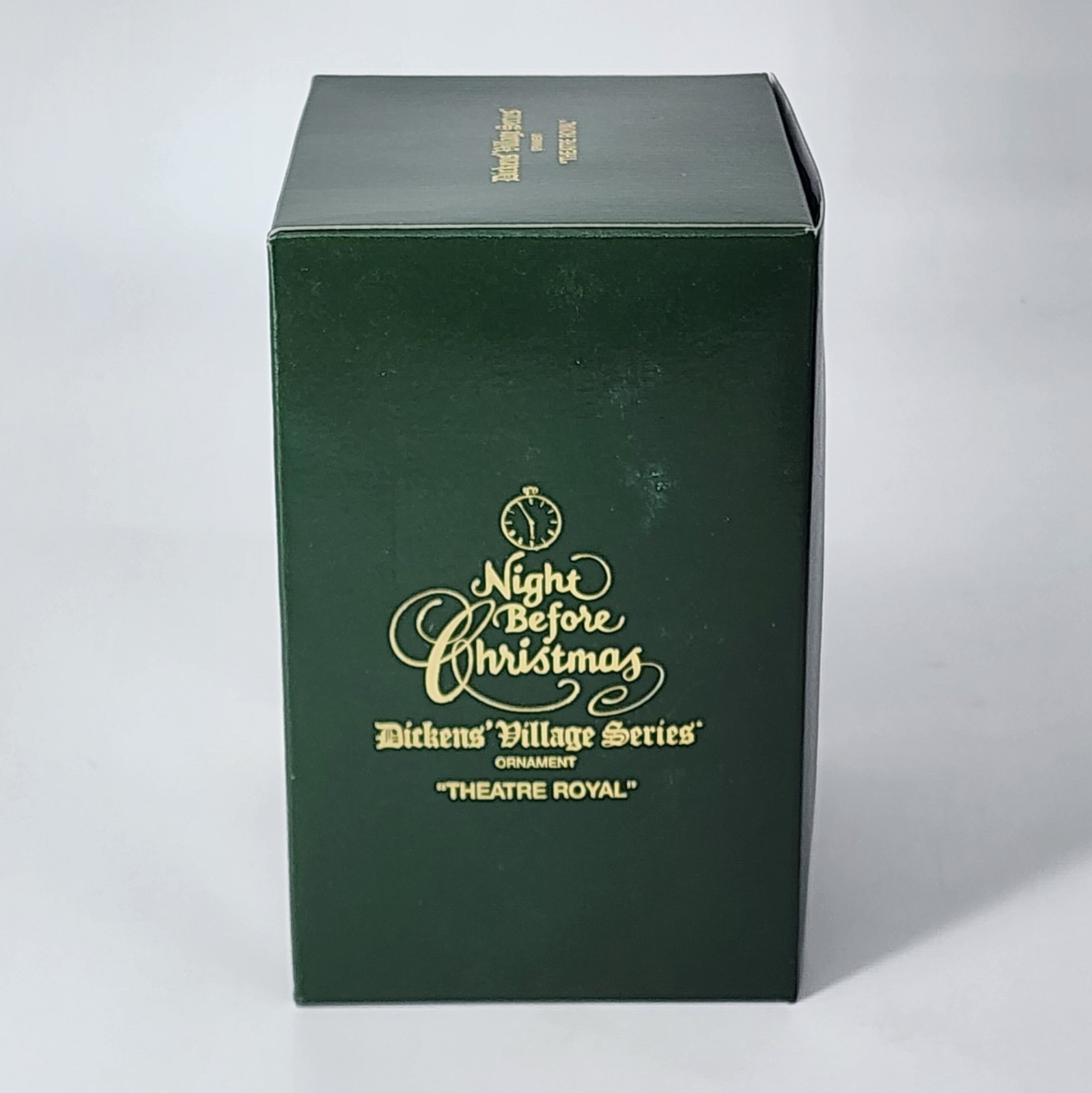 Dept 56 Dickens Village Series Glass Christmas “ROYAL THEATRE” Ornament – RARE!