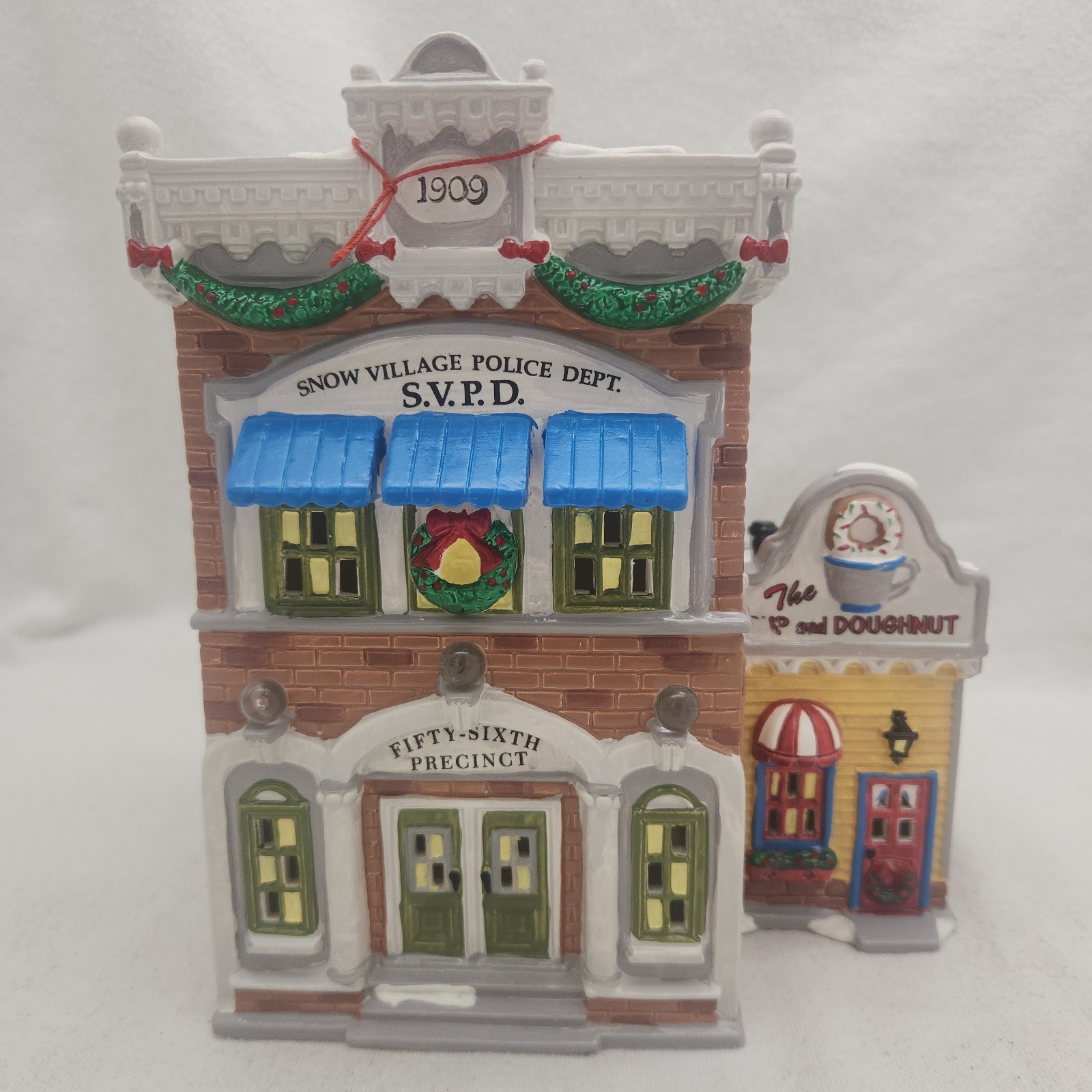 House 1995 Snow Village Police Station 56th Precinct Department 56 Retired VTG