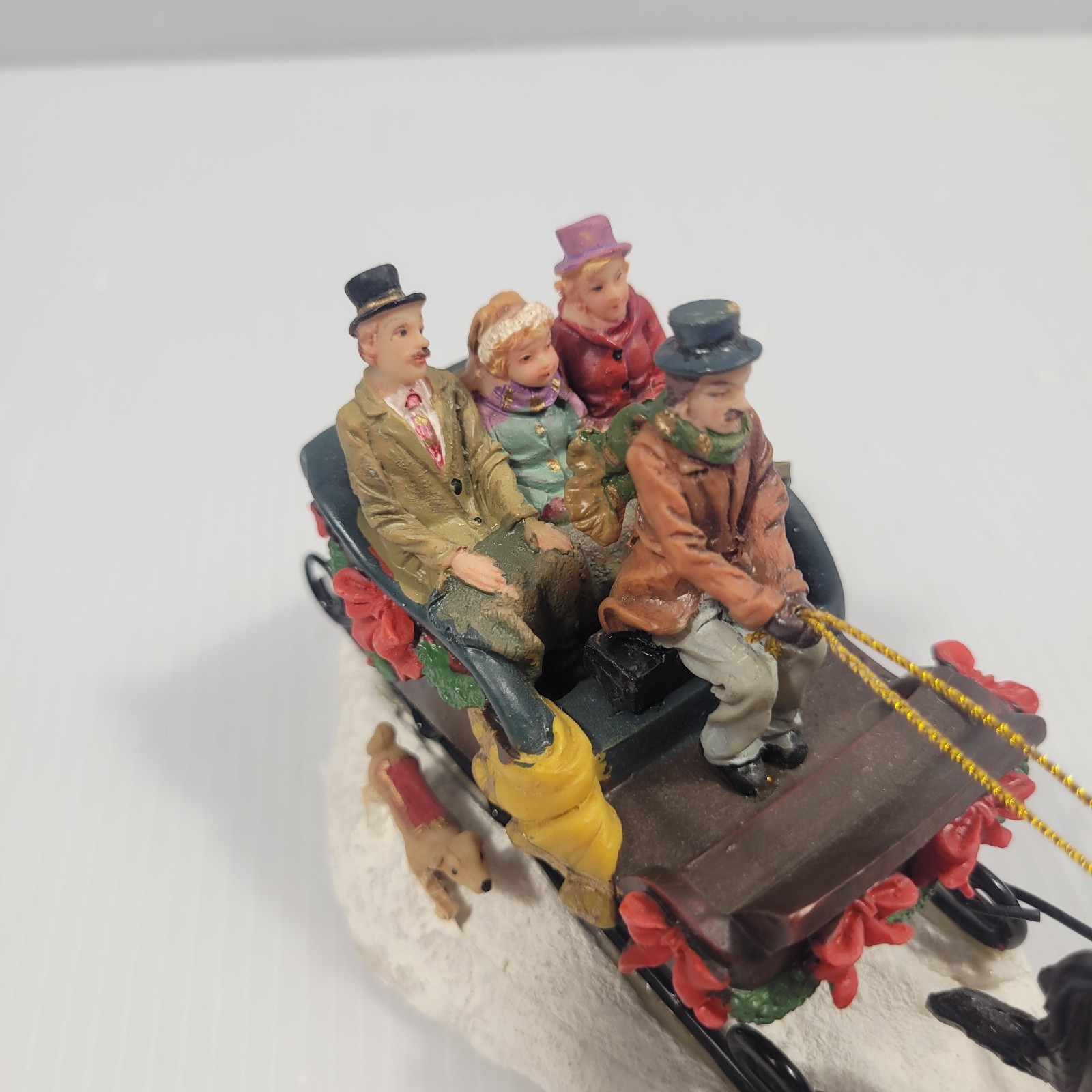 St Nicholas Square Sleigh Ride | Christmas Village Accessory | Original Box