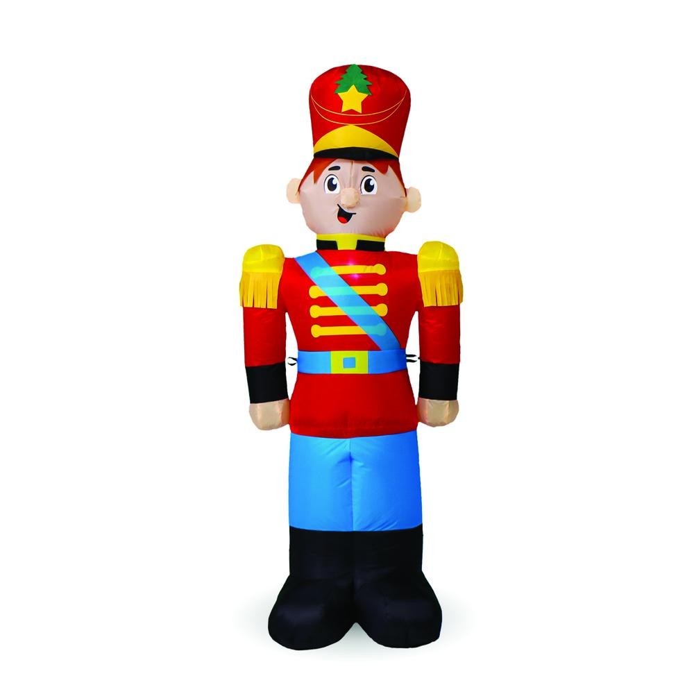 4′ Lighted LED Toy Soldier Christmas Inflatable Indoor Outdoor Holiday Decor