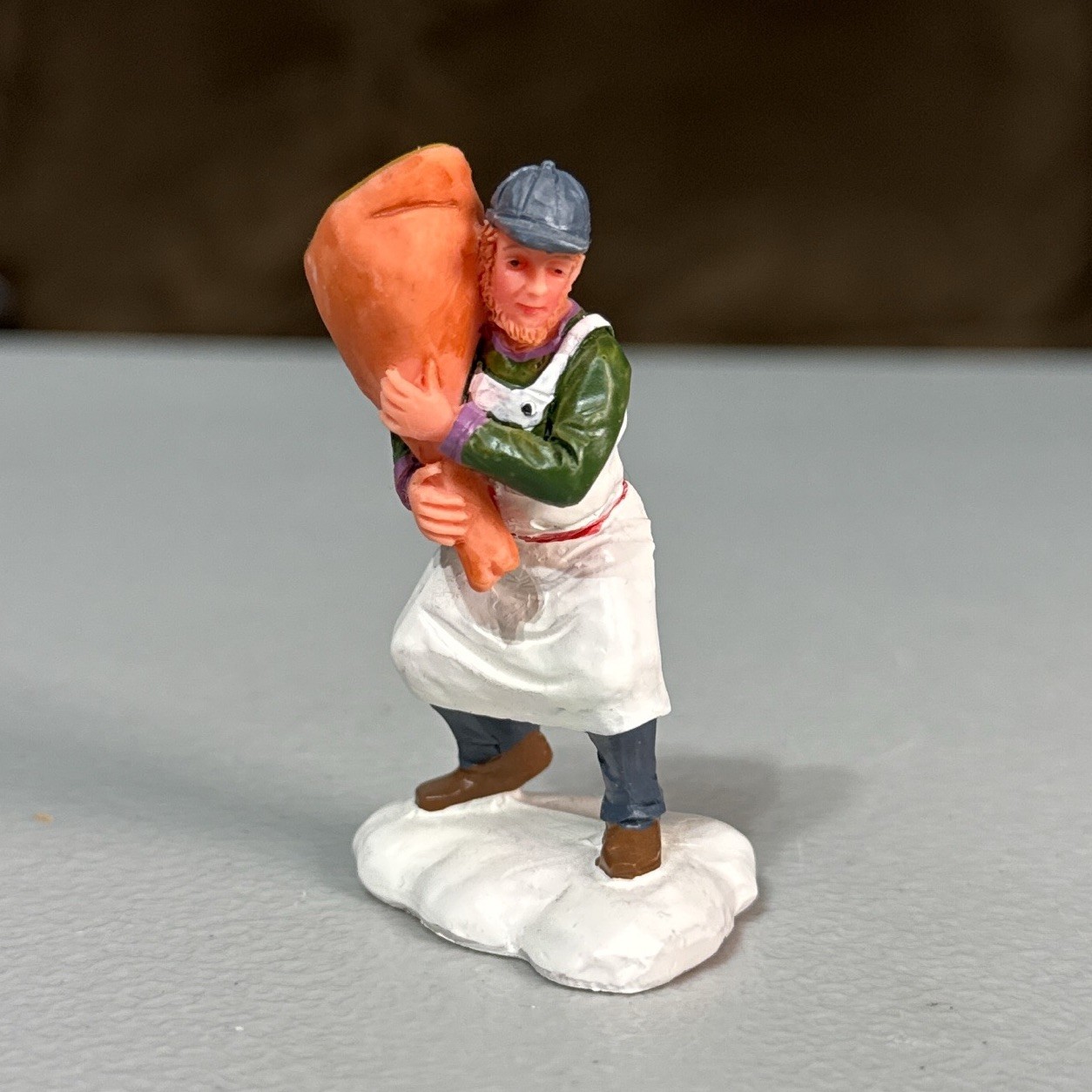 Lemax Village THE BUTCHER Poly-Resin Figurine Christmas Figure 2003 32811M