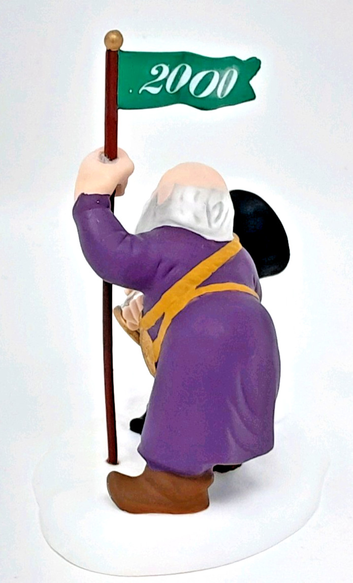 Department Dept 56 North Pole Series Happy New Year Figure NIB 56433 Retired NEW