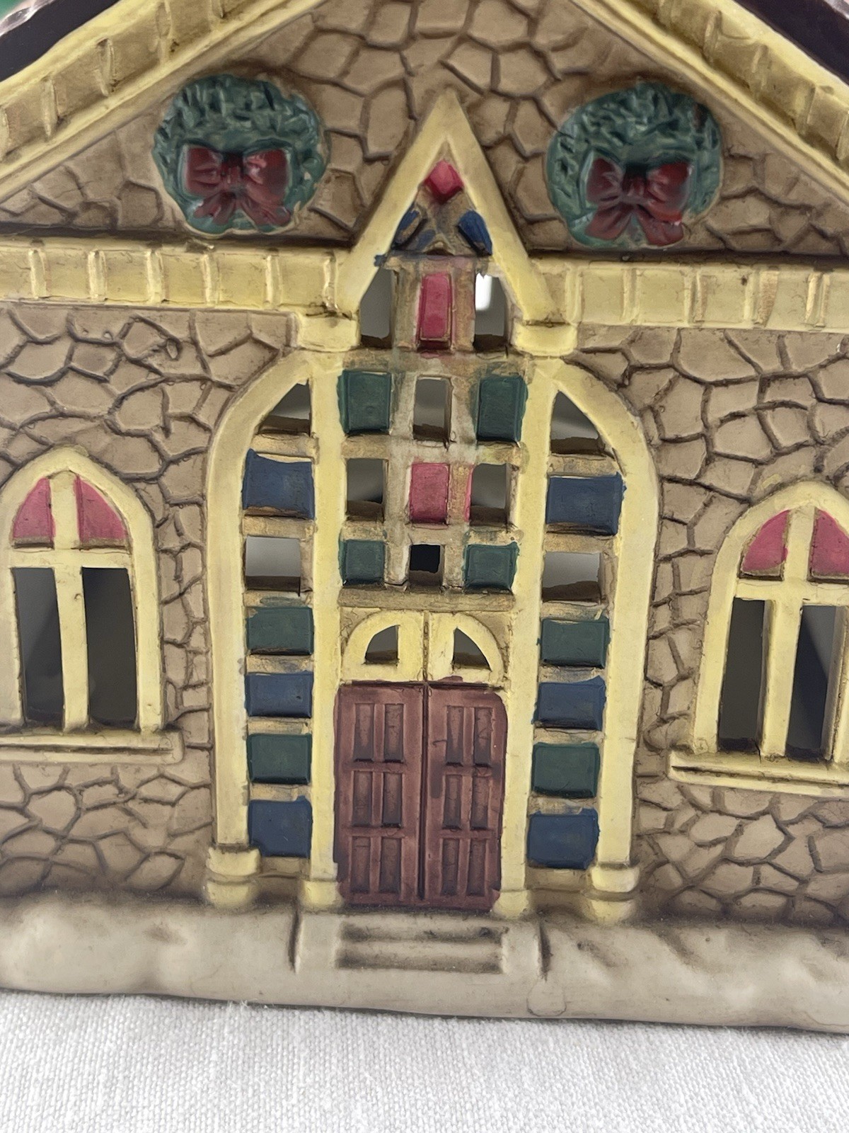 1993 House of Lloyd Christmas Around the World Porcelain Village Church