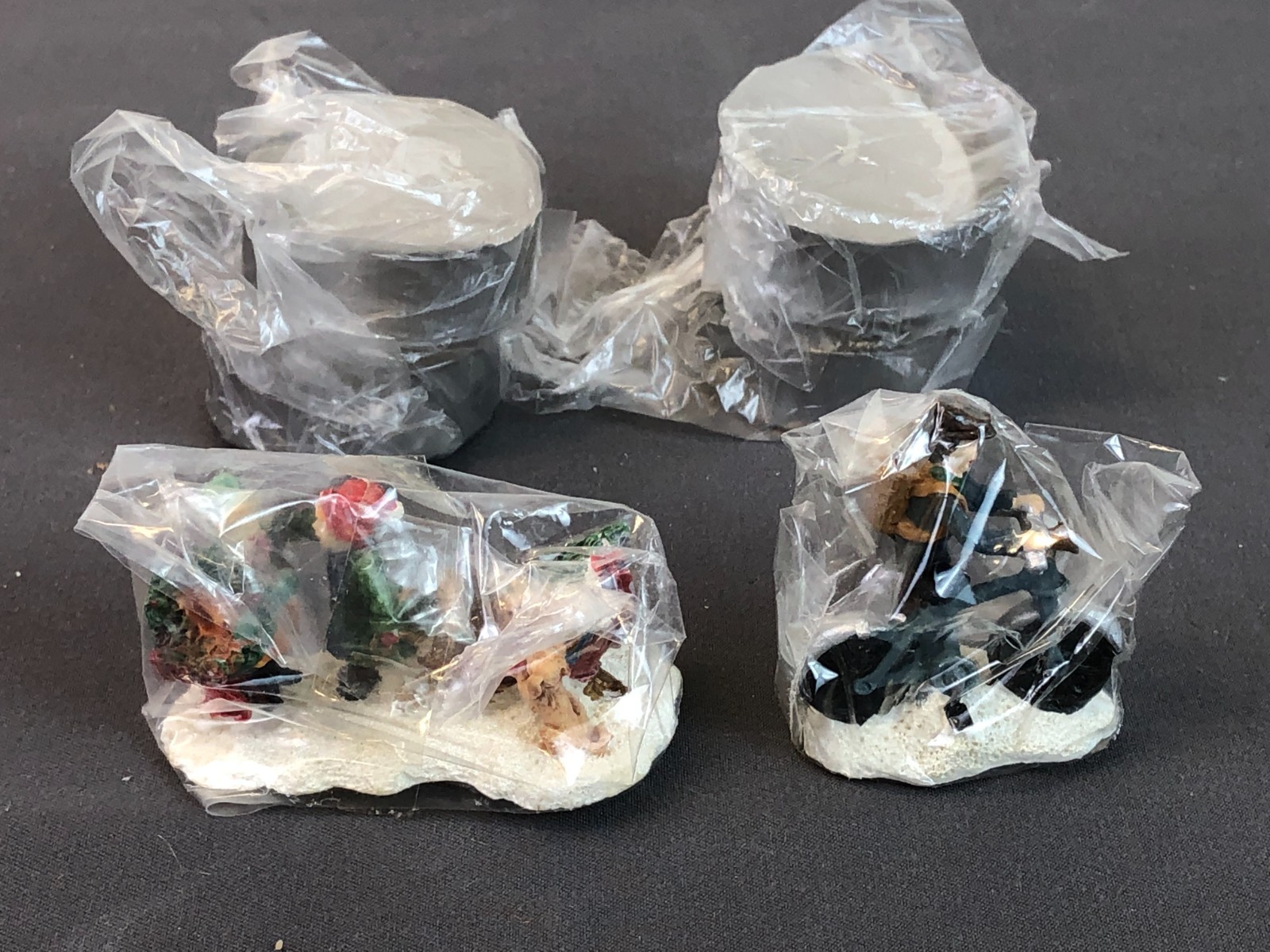 Giftco Inc Christmas VICTORIAN VILLAGE CERAMIC VOTIVE Collection UNUSED NIB