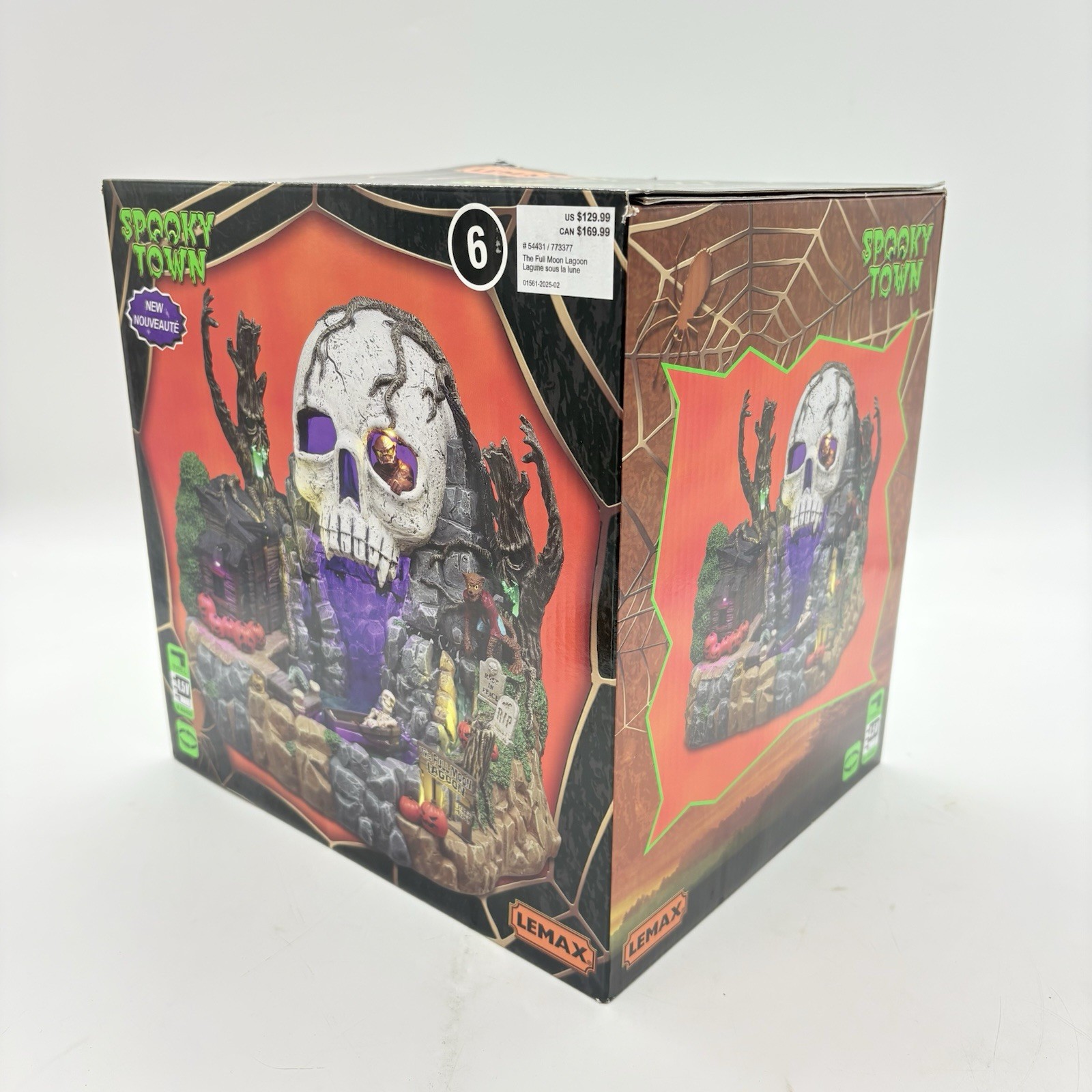 Lemax Spooky Town The Full Moon Lagoon Lighted & Animated Halloween Decoration