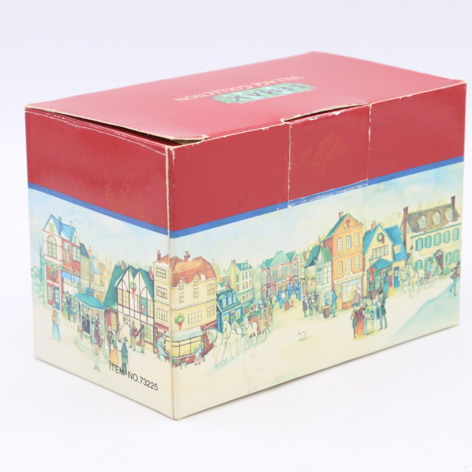 Lemax Hearthside Dickensvale Village Suppertime Porcelain 1997 #73225 Park Bench
