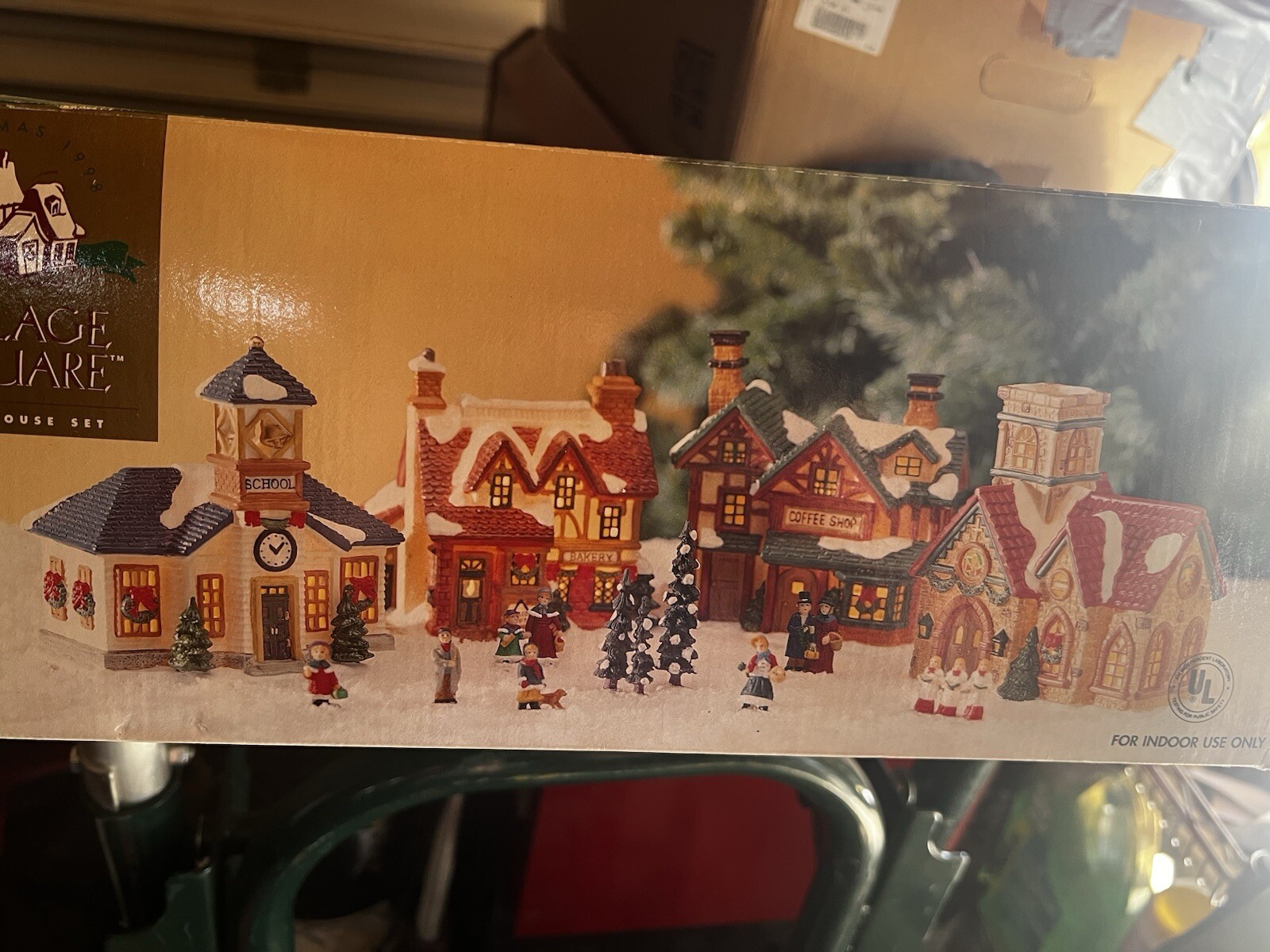 School, Bakery, Coffee shop, and church village set