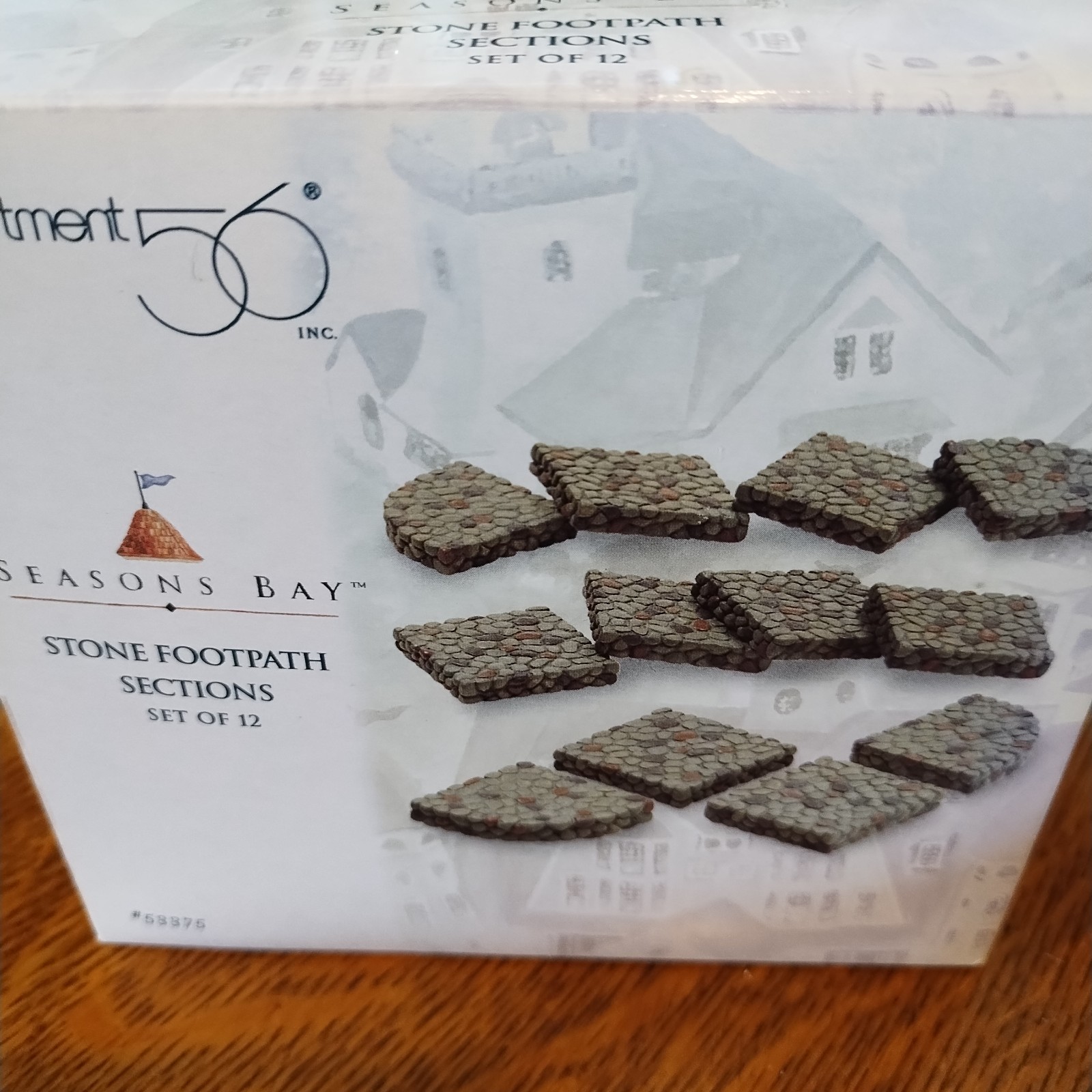 Department 56 Seasons Bay Stone Footpath Sections 53375 Read Dept