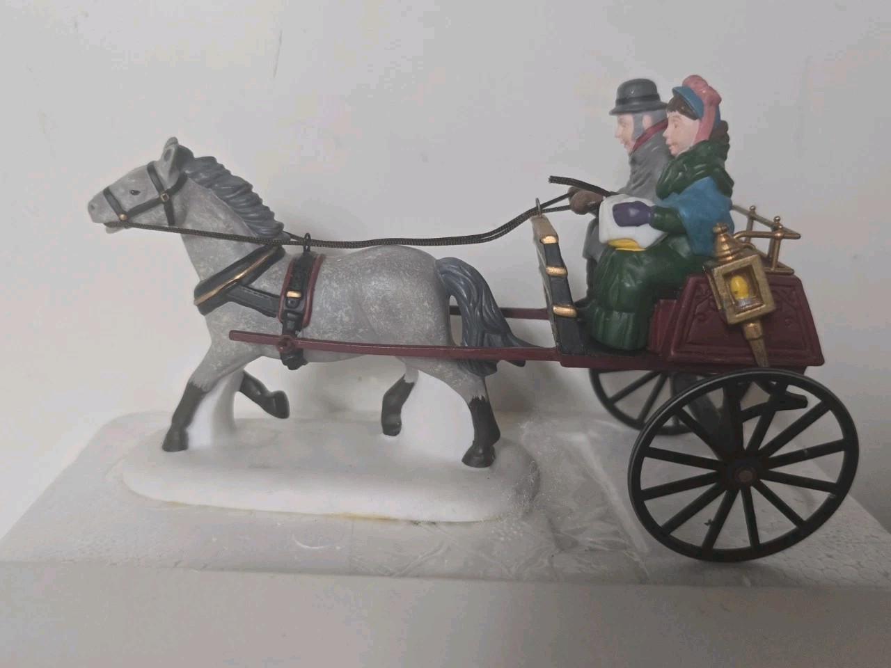 Department 56 Heritage Village – Red Christmas Sulky #58401