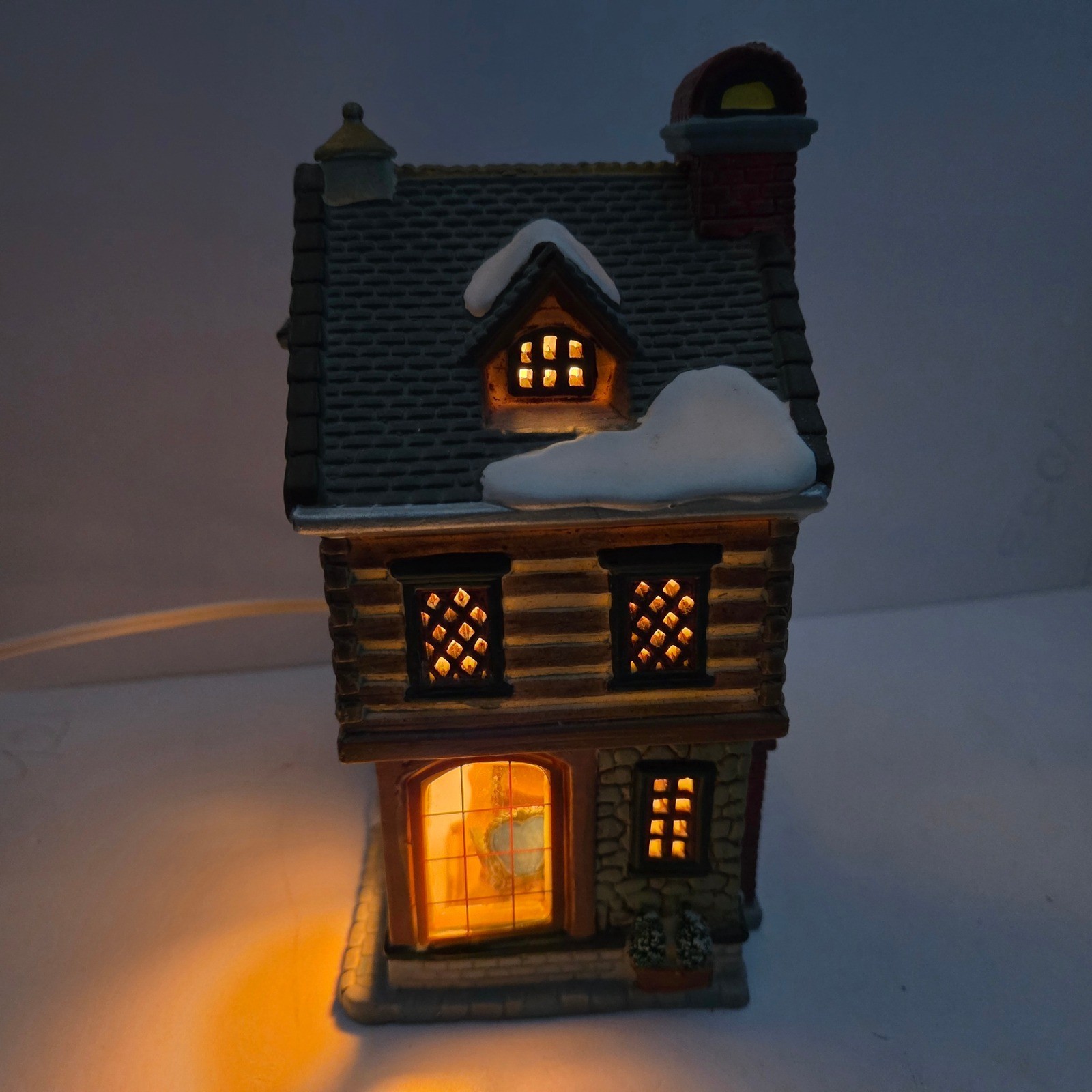 Lemax Christmas Village Kellys Fine Furniture Lighted Holiday 2000 Box Vtg Read