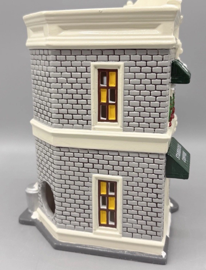 Department 56 Starbucks Coffee Shop The Original Snow Village Lighted No. 54859