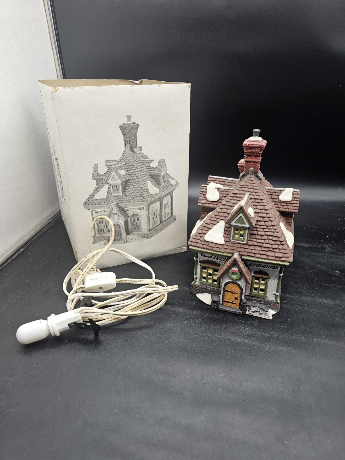Dept 56 Dickens Village Series WM Wheat Cakes & Puddings 5808-4 w/ Box
