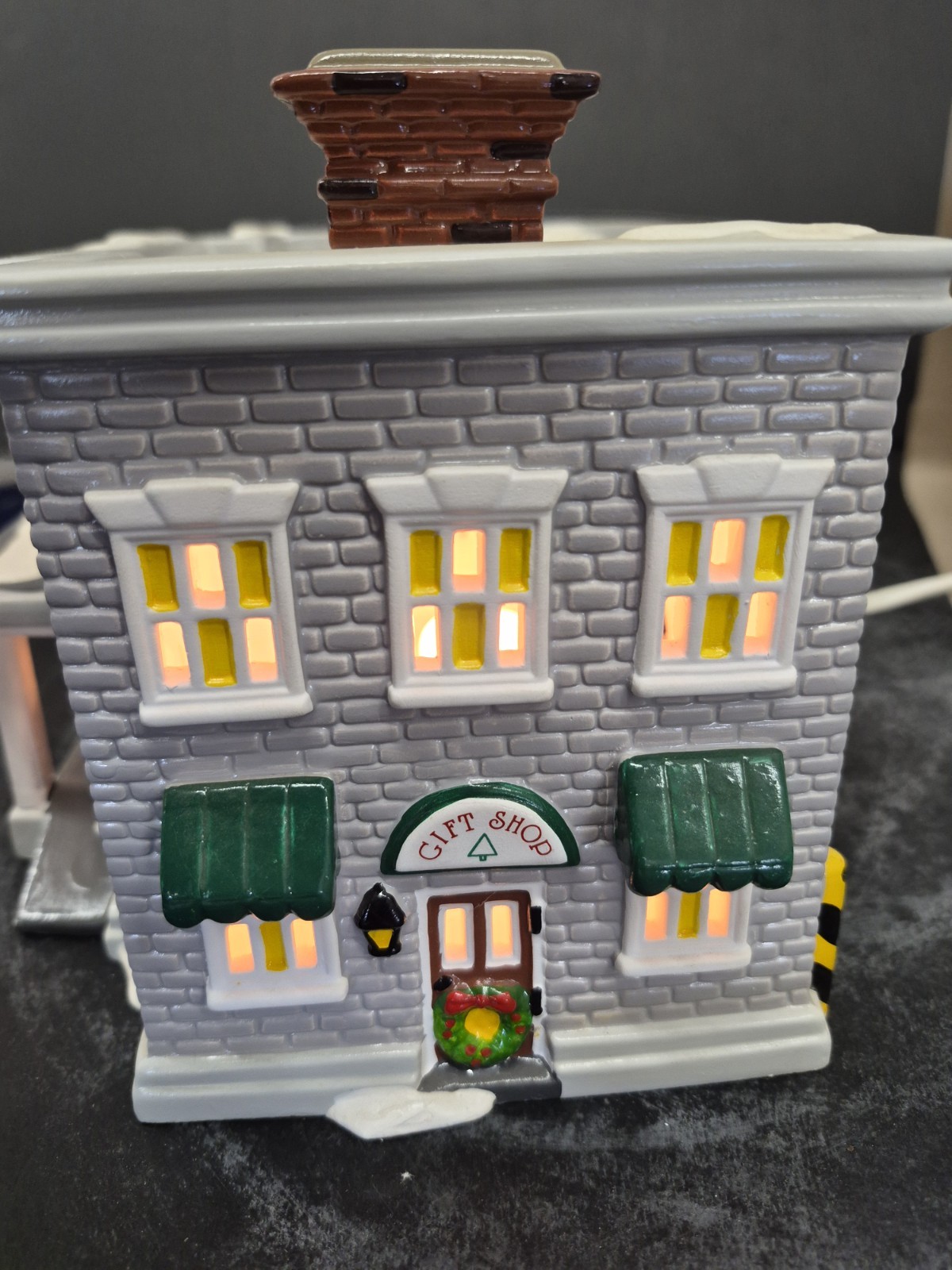 Depart 56 Original Snowy Hills Hospital Retired Snow Village, Beautiful
