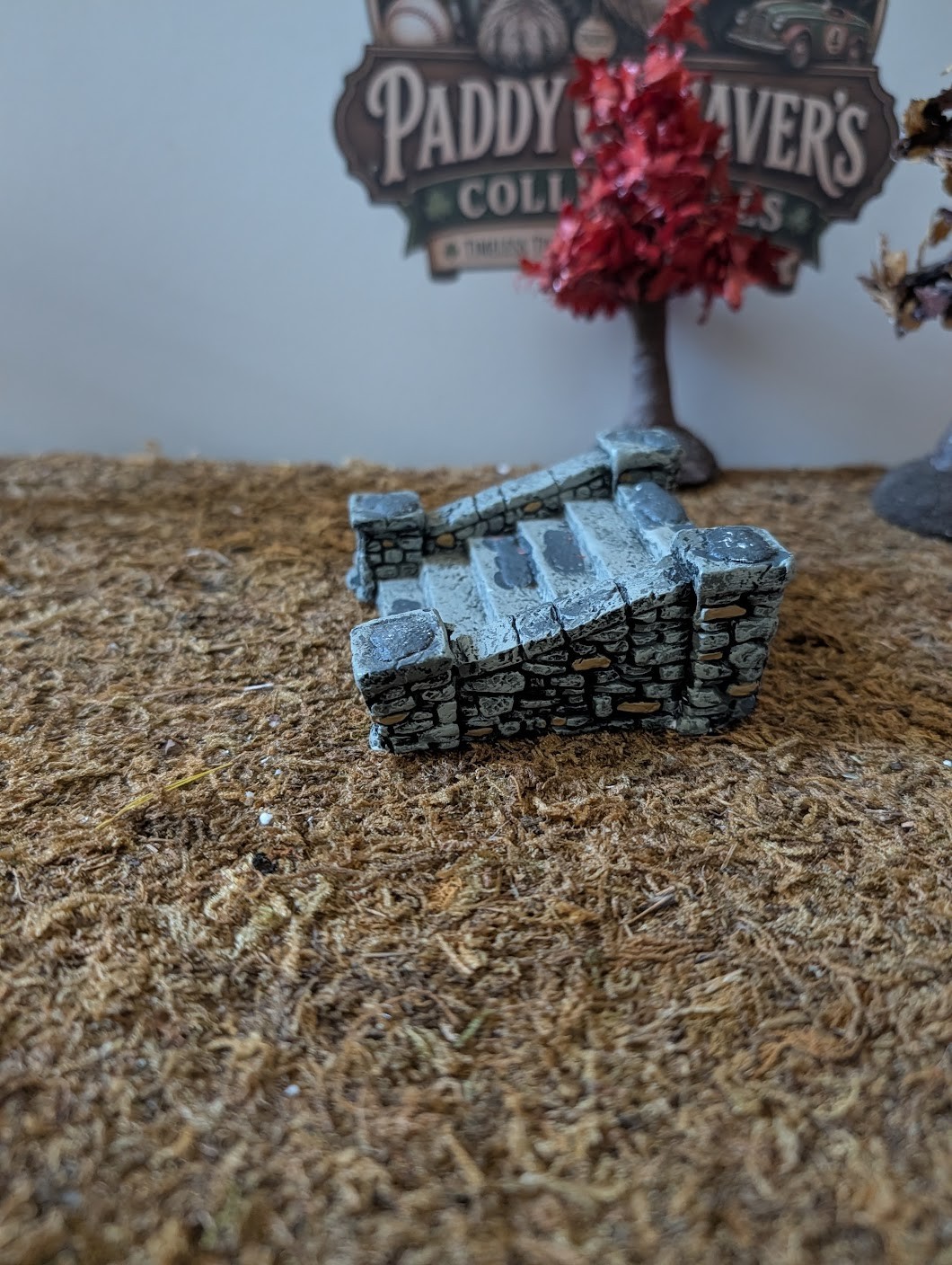 Dept 56 Village Accessories -Village Limestone Steps