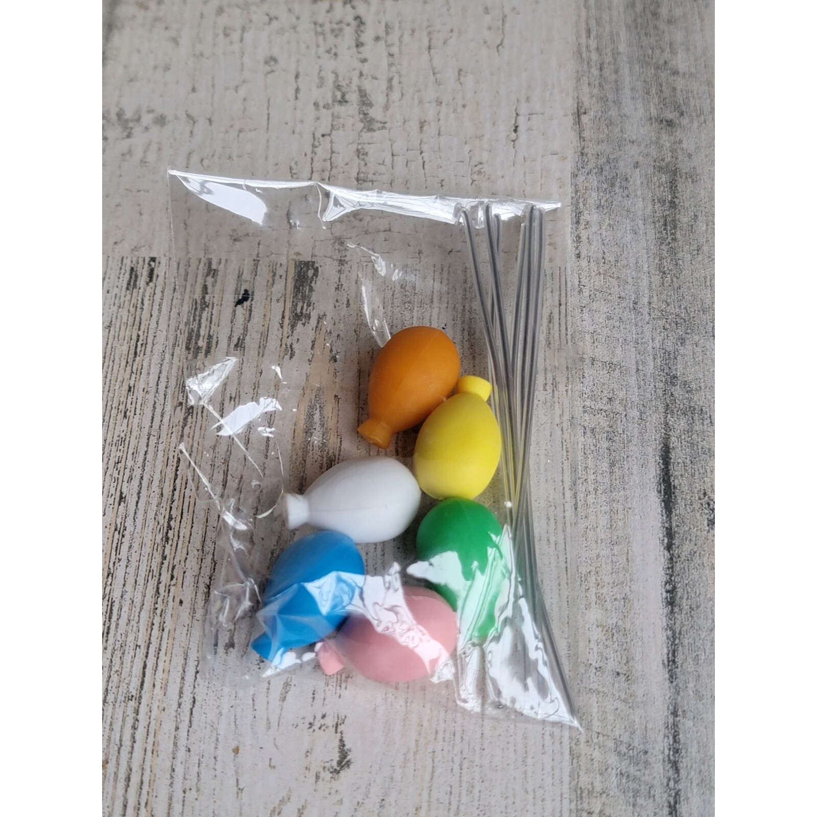 Rainbow colorful balloon accessory Village sets Xmas