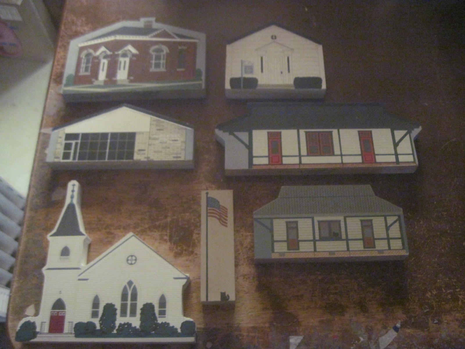 CAT’S MEOW Replicas of Buildings Located in Hurlock MD. + 1 in Harmony, MD RR Cr