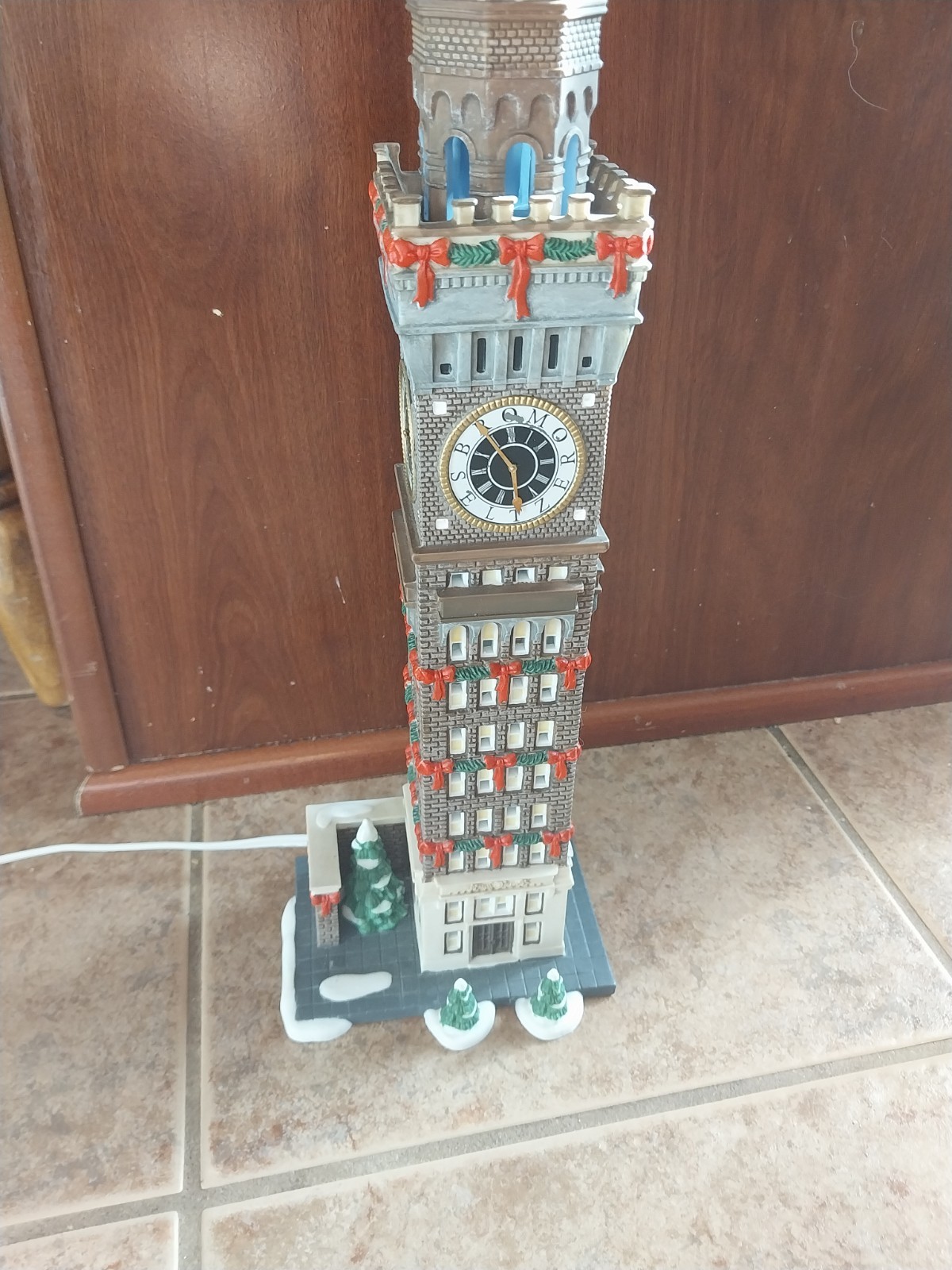 Dept 56 Historical Landmarks ~ Baltimore Arts BROMO SELTZER Tower #59246 ~NO BOX
