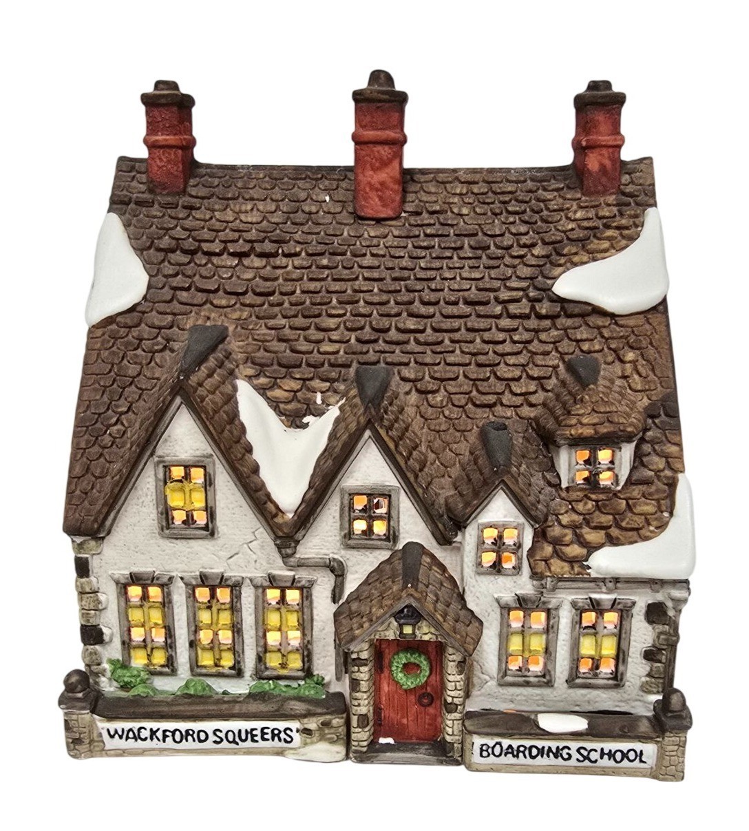 Dept 56 Dickens Village Wackford Squeers Boarding School Nicholas Nickelby