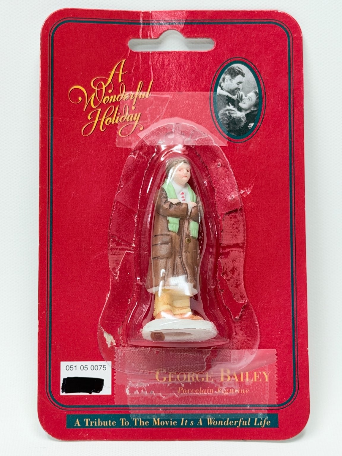 A Wonderful Holiday George Bailey Figurine Christmas It’s A Wonderful Life