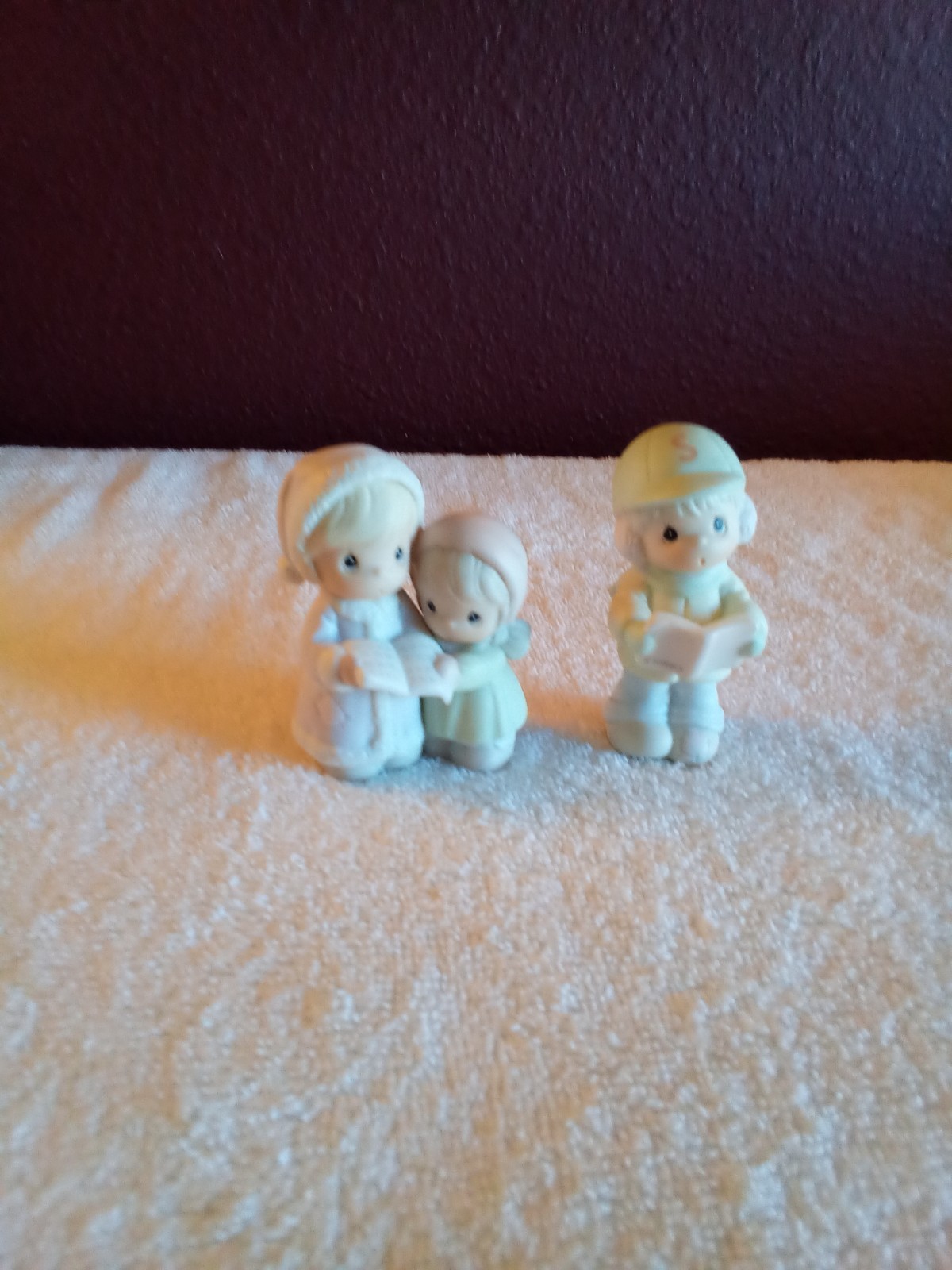 1992 Enesco Sugar Town Porcelain Philip #529424/Aunt Ruth&Aunt Dorothy #529486