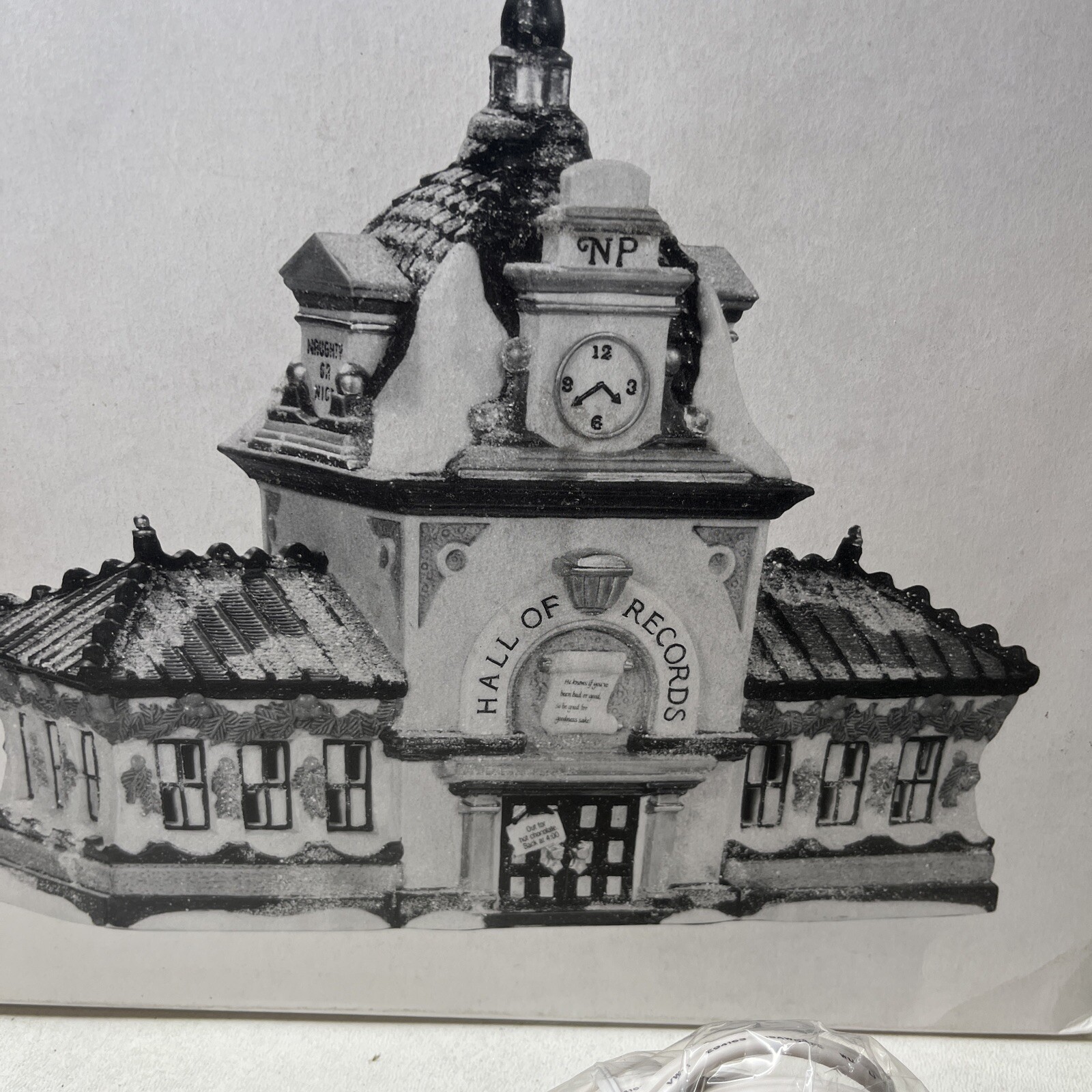 Department 56 Heritage Village North Pole Series “Hall of Records” 56392